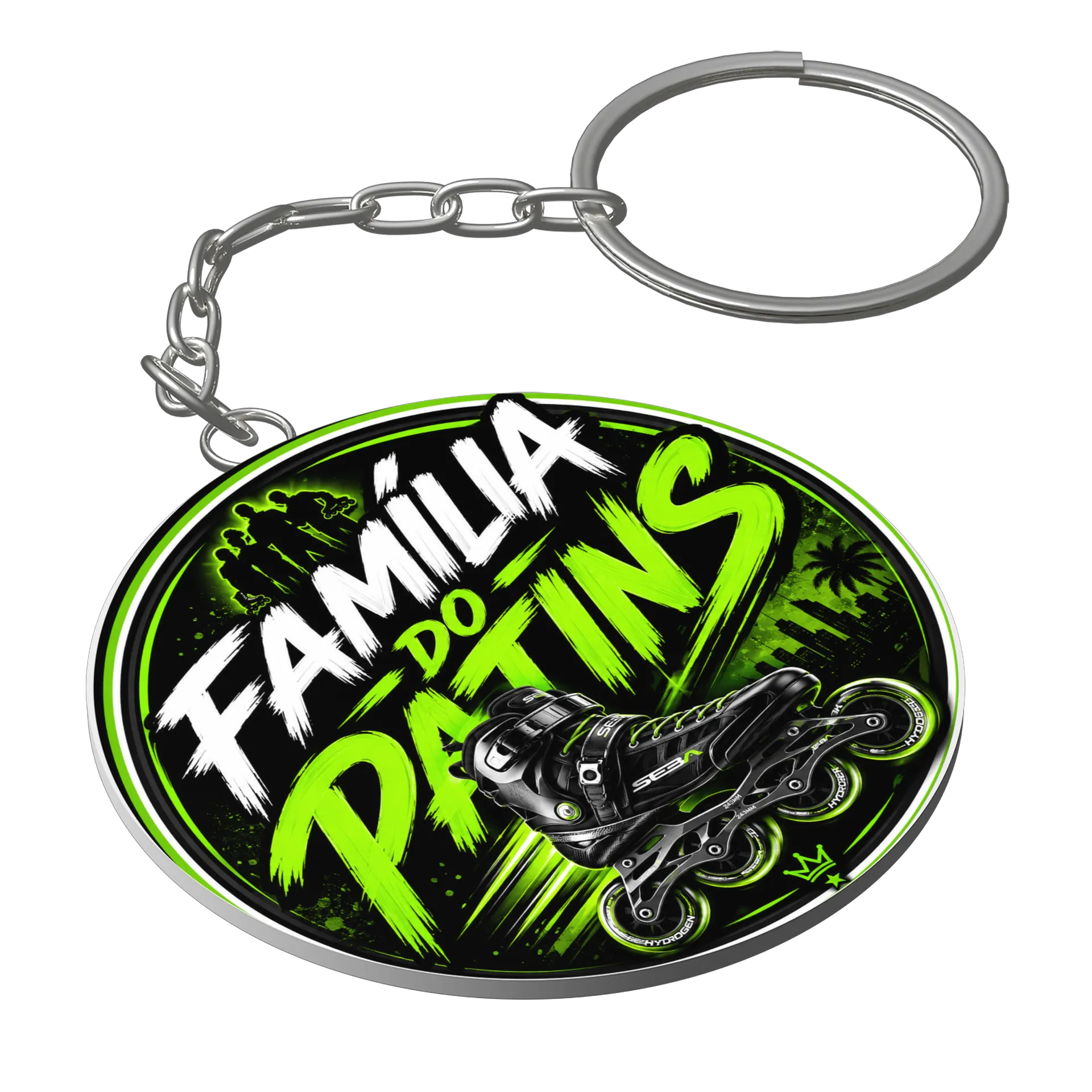 Chaveiro da Família  de JOTA DO PATINS 🛼