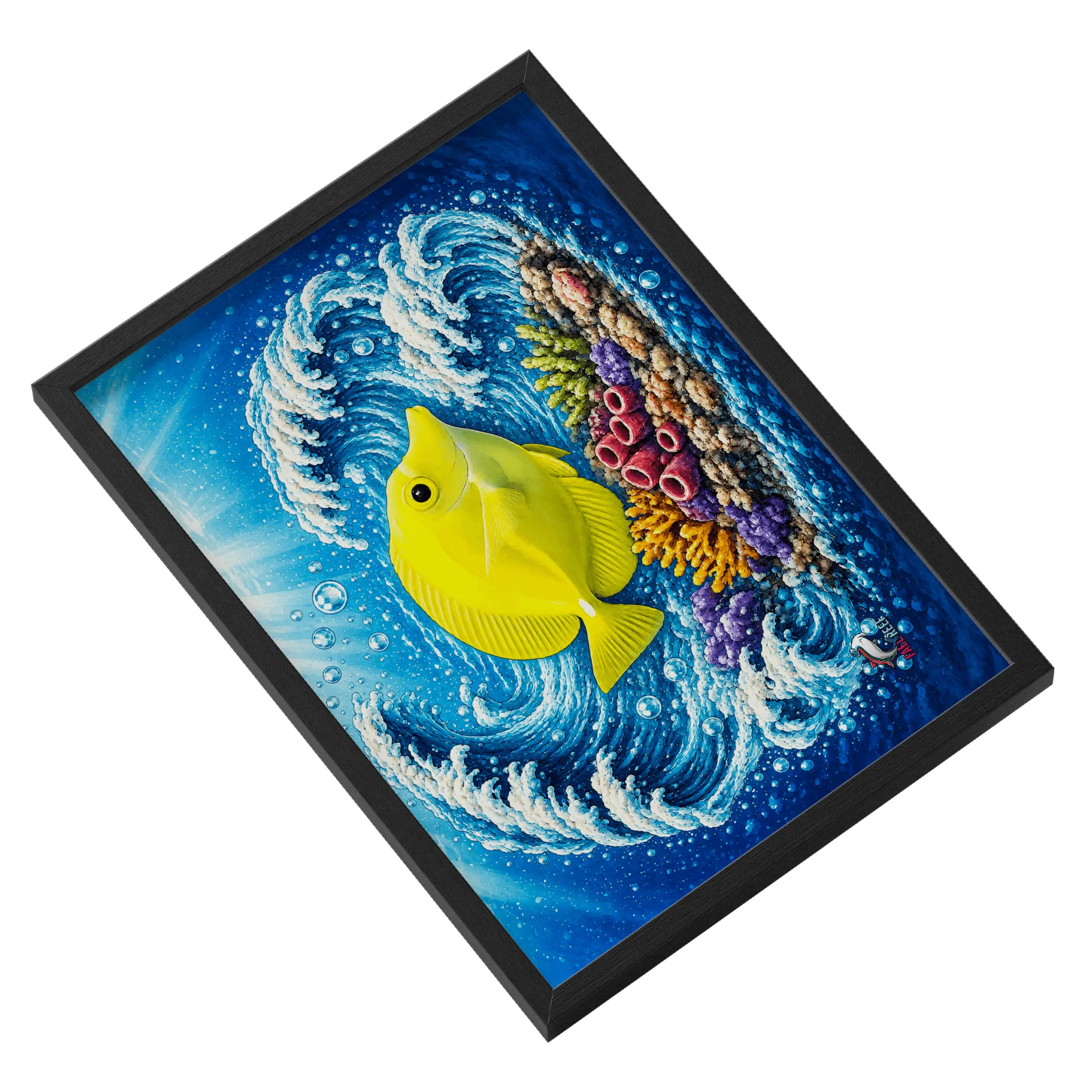 Quadro YellowTang de FaelReef