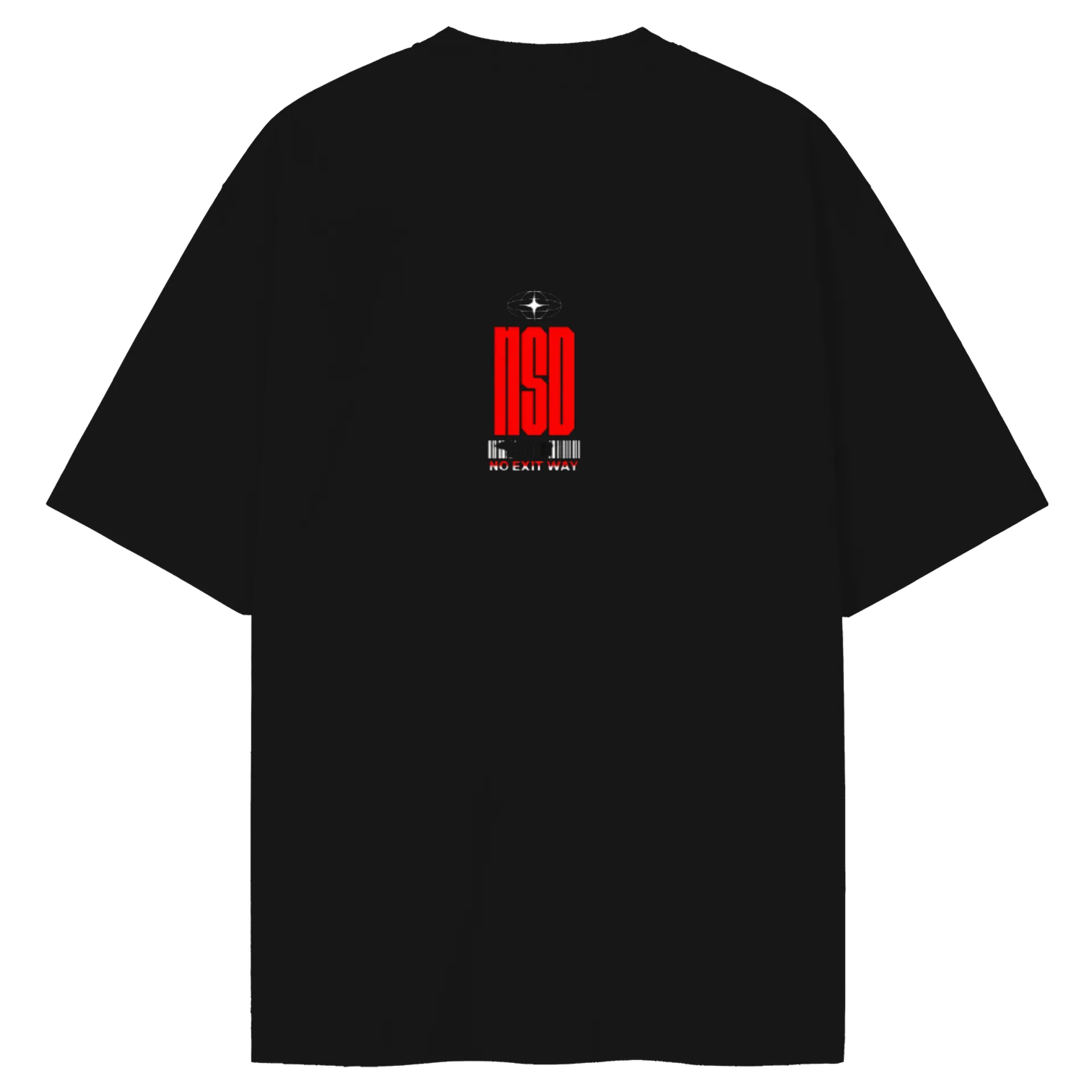 Camiseta Oversized CMB "NSD" - Preto - Imagem 2