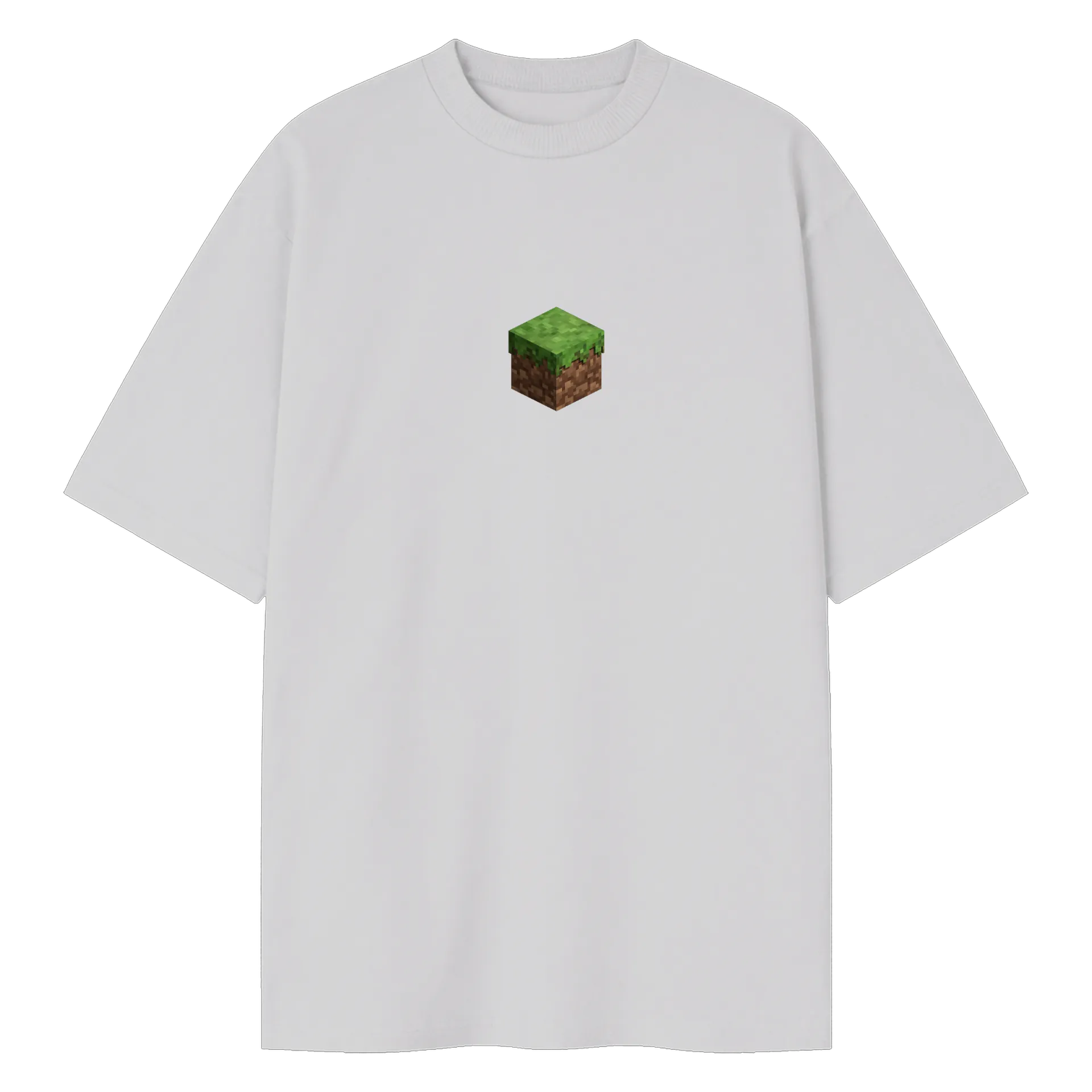 Camiseta Oversized Bloco de Grama - Imagem 1