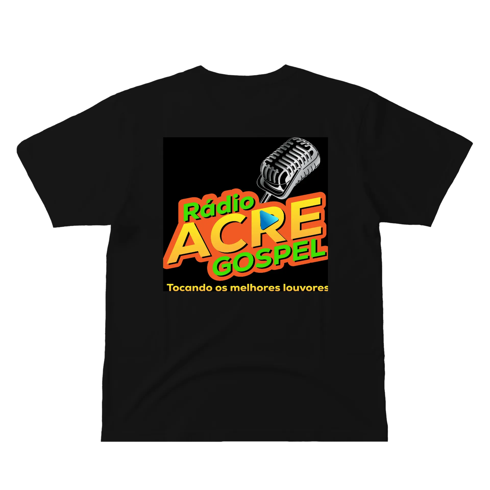 Camiseta personalizada. Rádio Acre gospel  de José Raimundo  — imagem 2 de 6