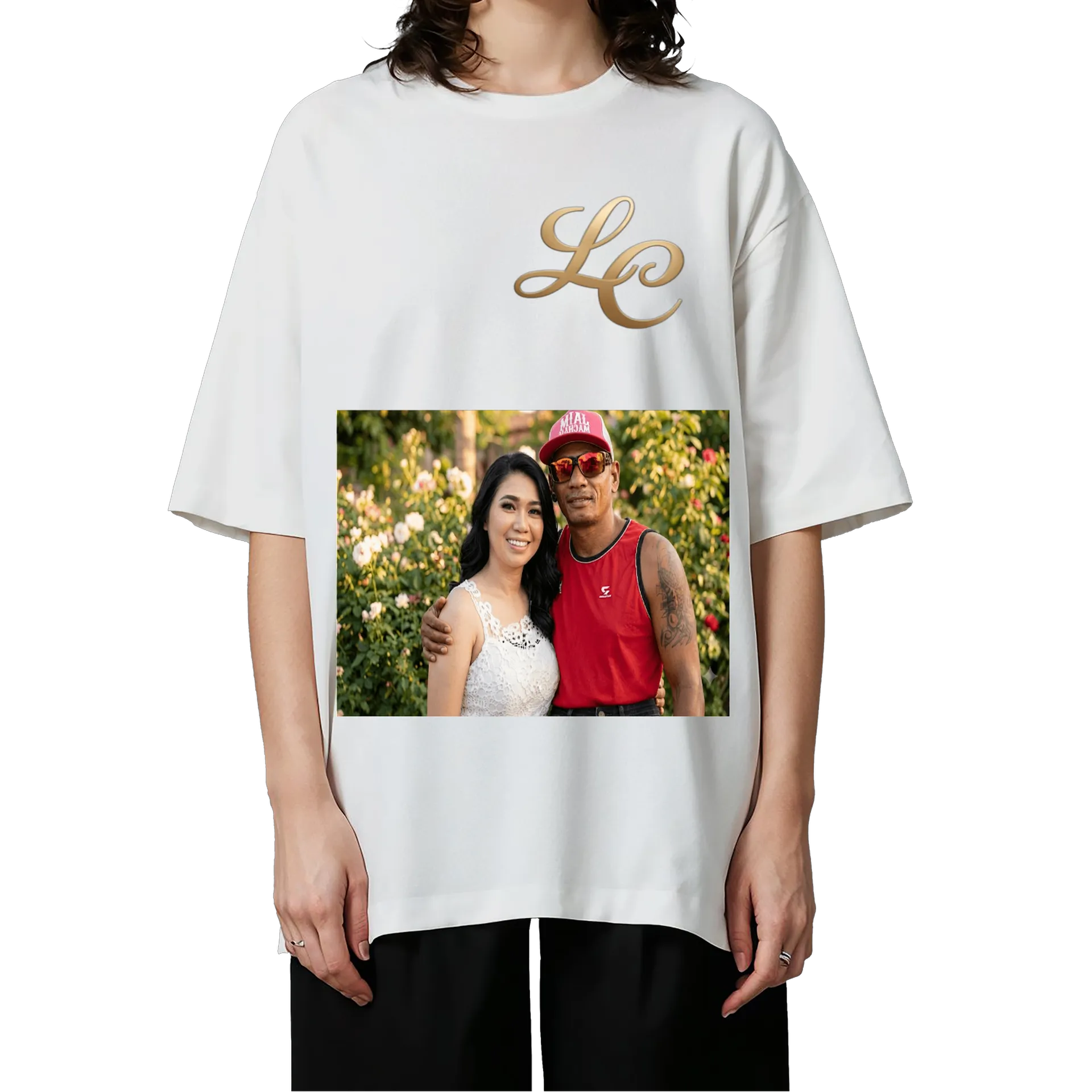 Camiseta oficial Lê Dias e cacachi cor branca  - Imagem 3