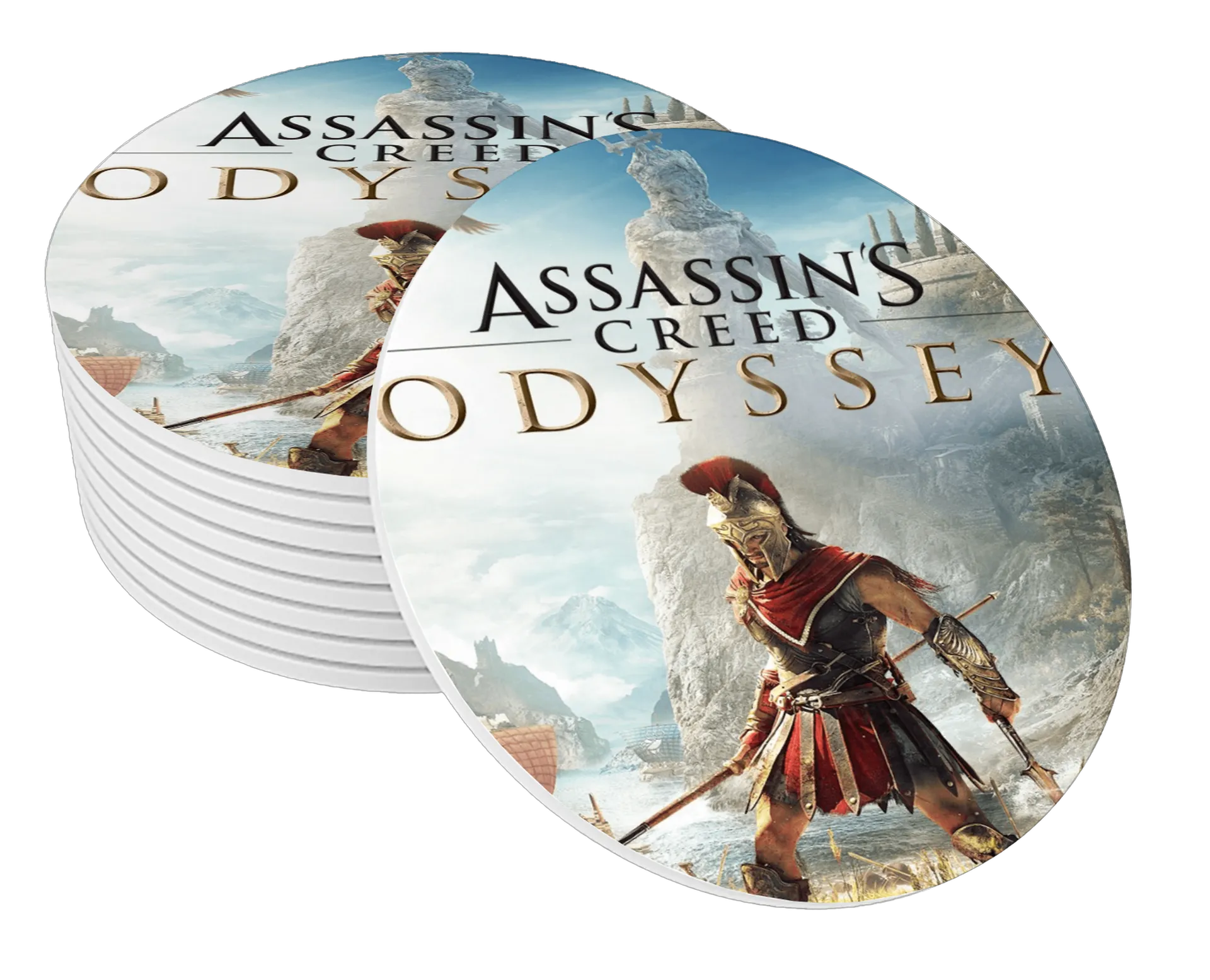 Porta-copos personalizado do jogo asssassin’s creed - Imagem 1