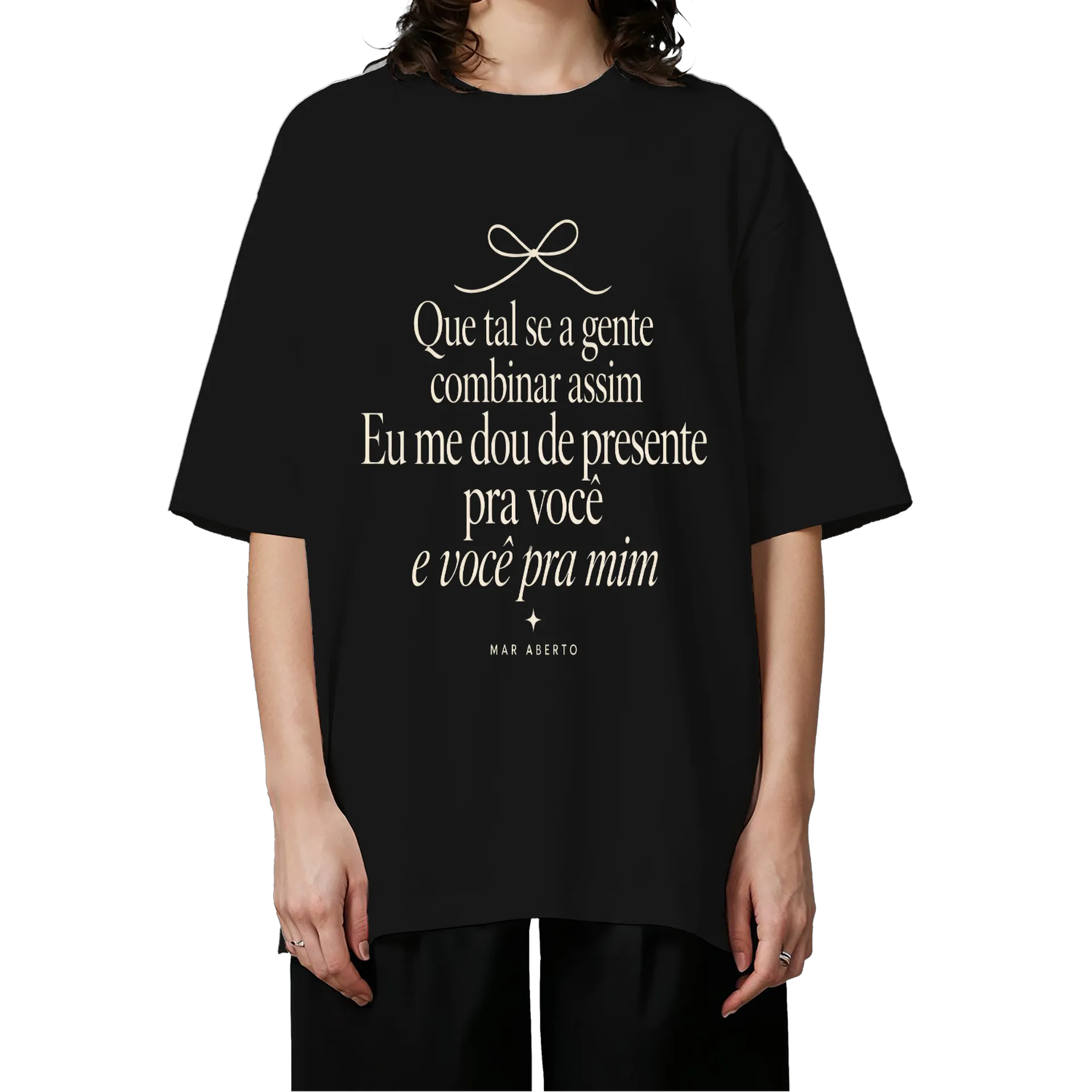Camiseta Oversized MAR ABERTO - Imagem 3