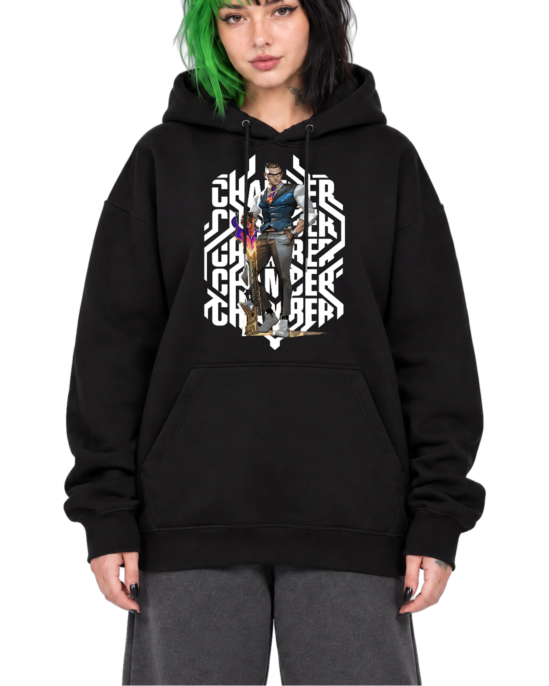Blusa de moletom valorant personalizada - Imagem 1