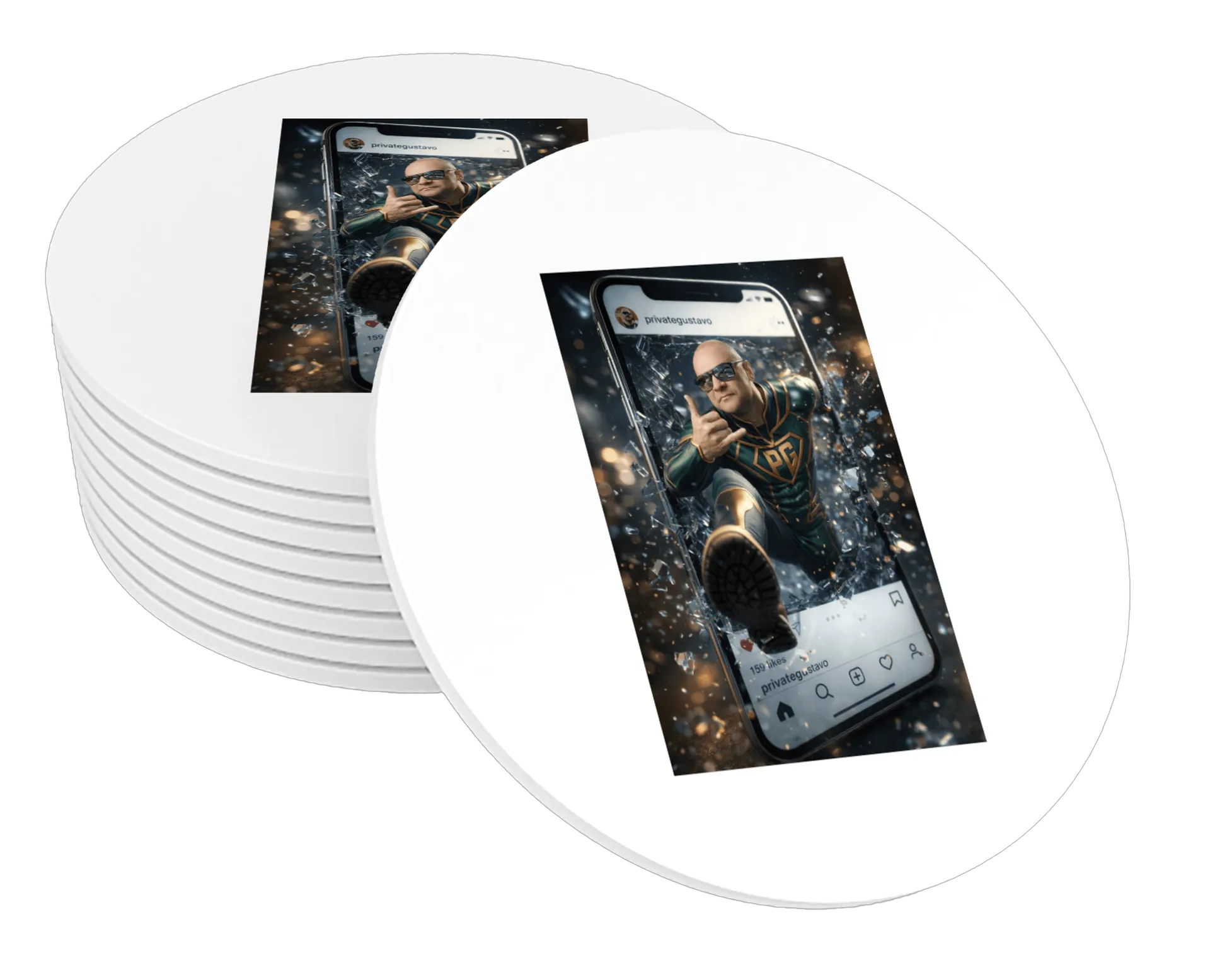 Porta-copos personalizado de Welyton 