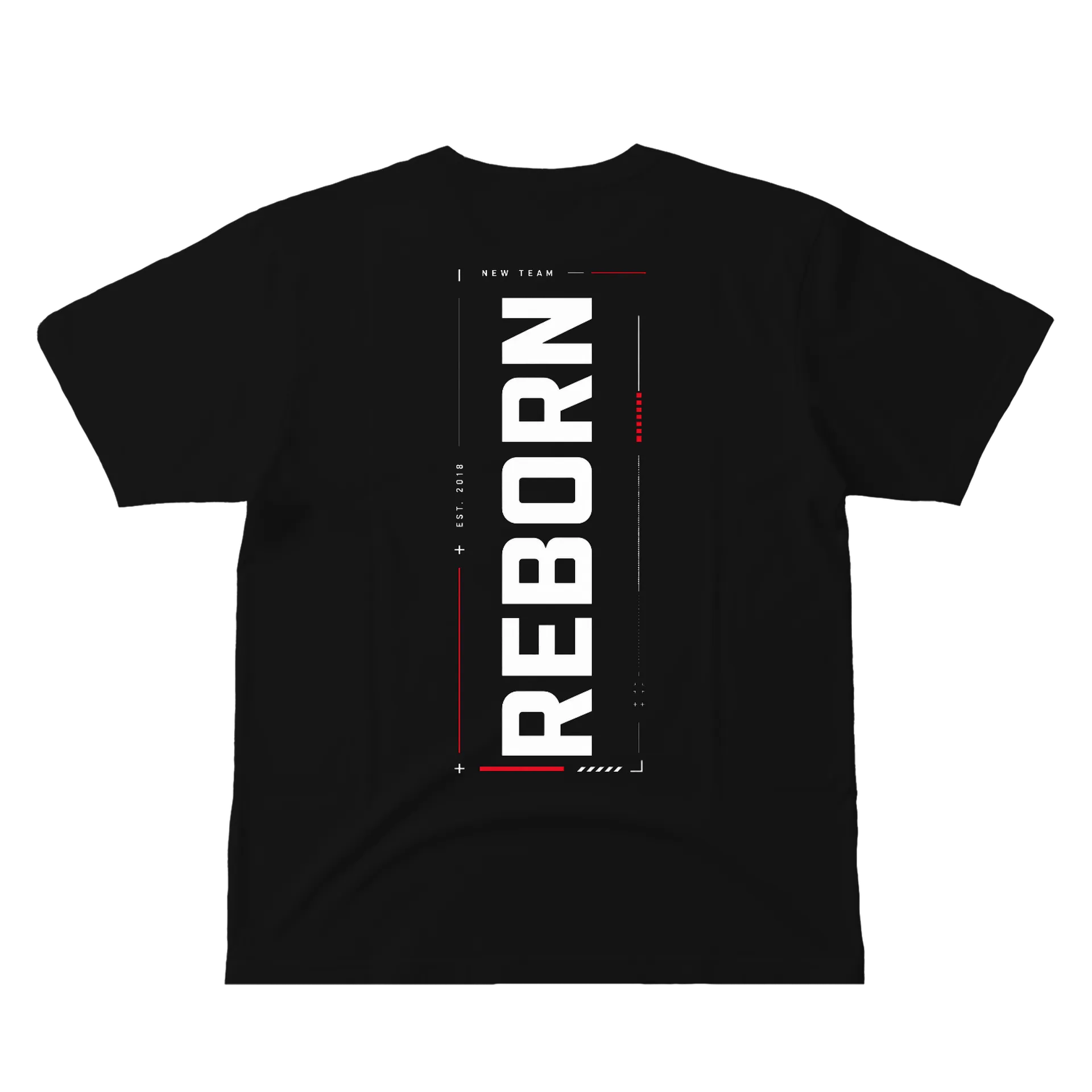 Camiseta Estampa New Team 100% Algodão Unissex Preto de New Team GG — imagem 2 de 6