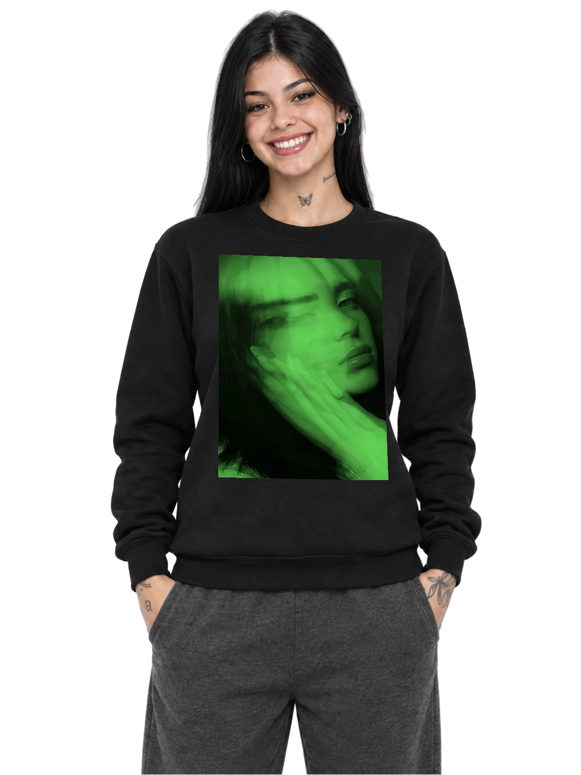 Suéter Moletom Billie Eilish - Imagem 1