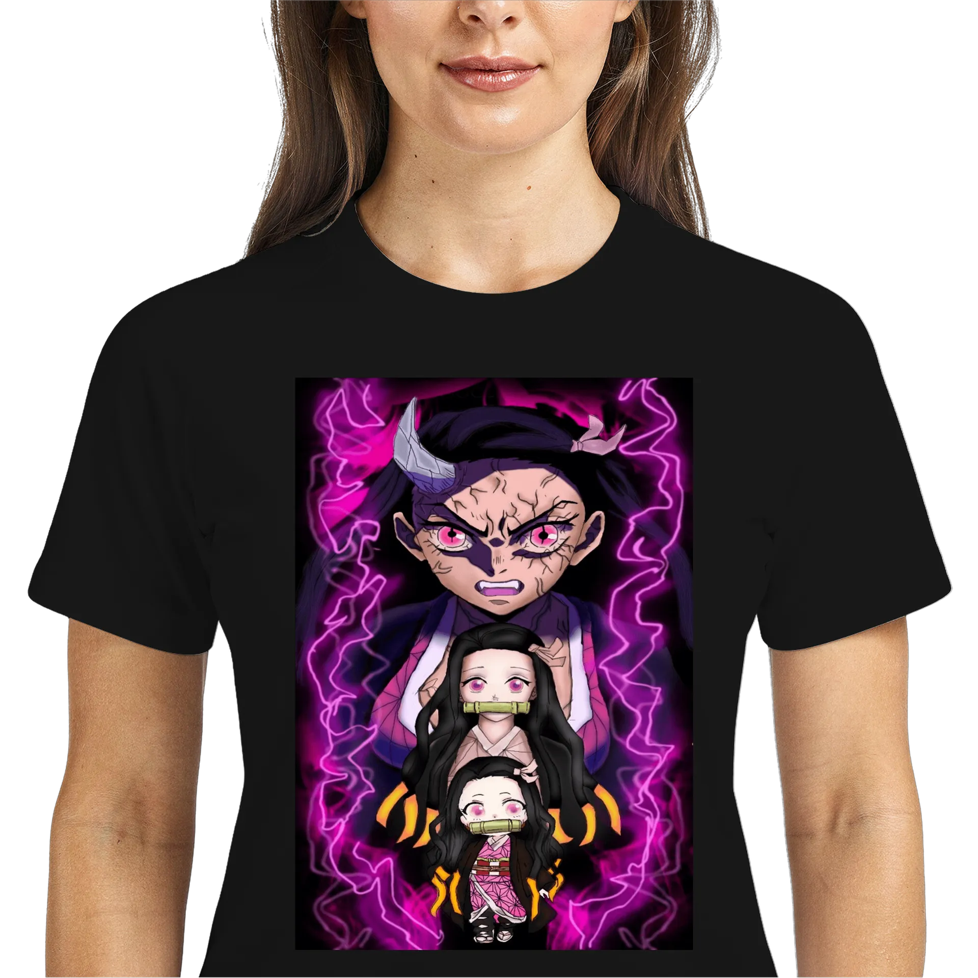 Camiseta DryFit Demon Slayer Nezuko Kamado - Imagem 3