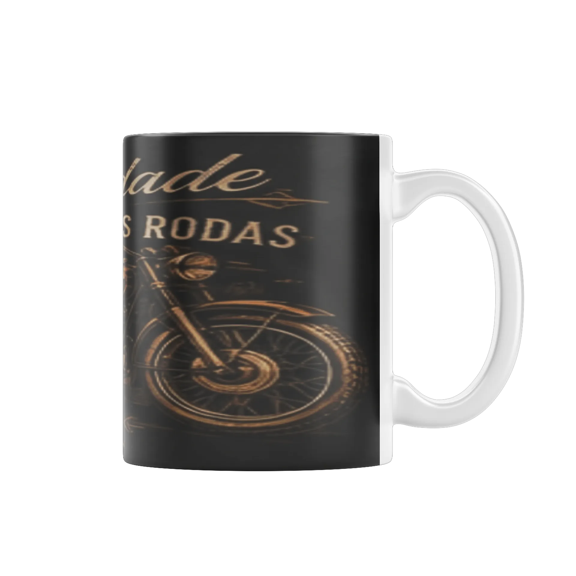 Caneca Cerâmica Motivo Moto Harley Davidson 325ml - Imagem 1