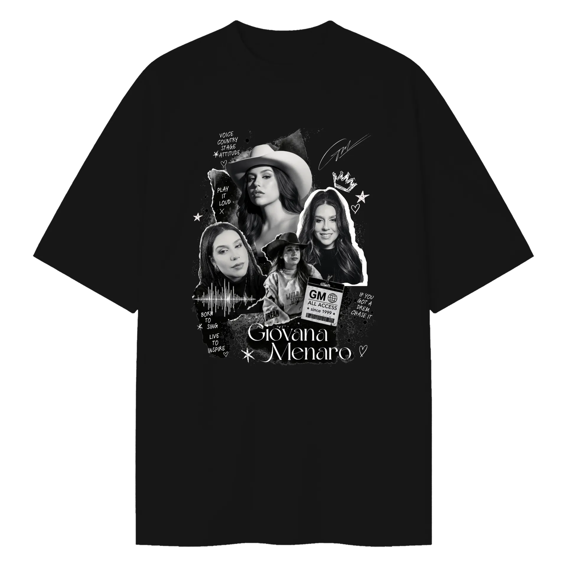 Camiseta Oversized de Giovana Menaro