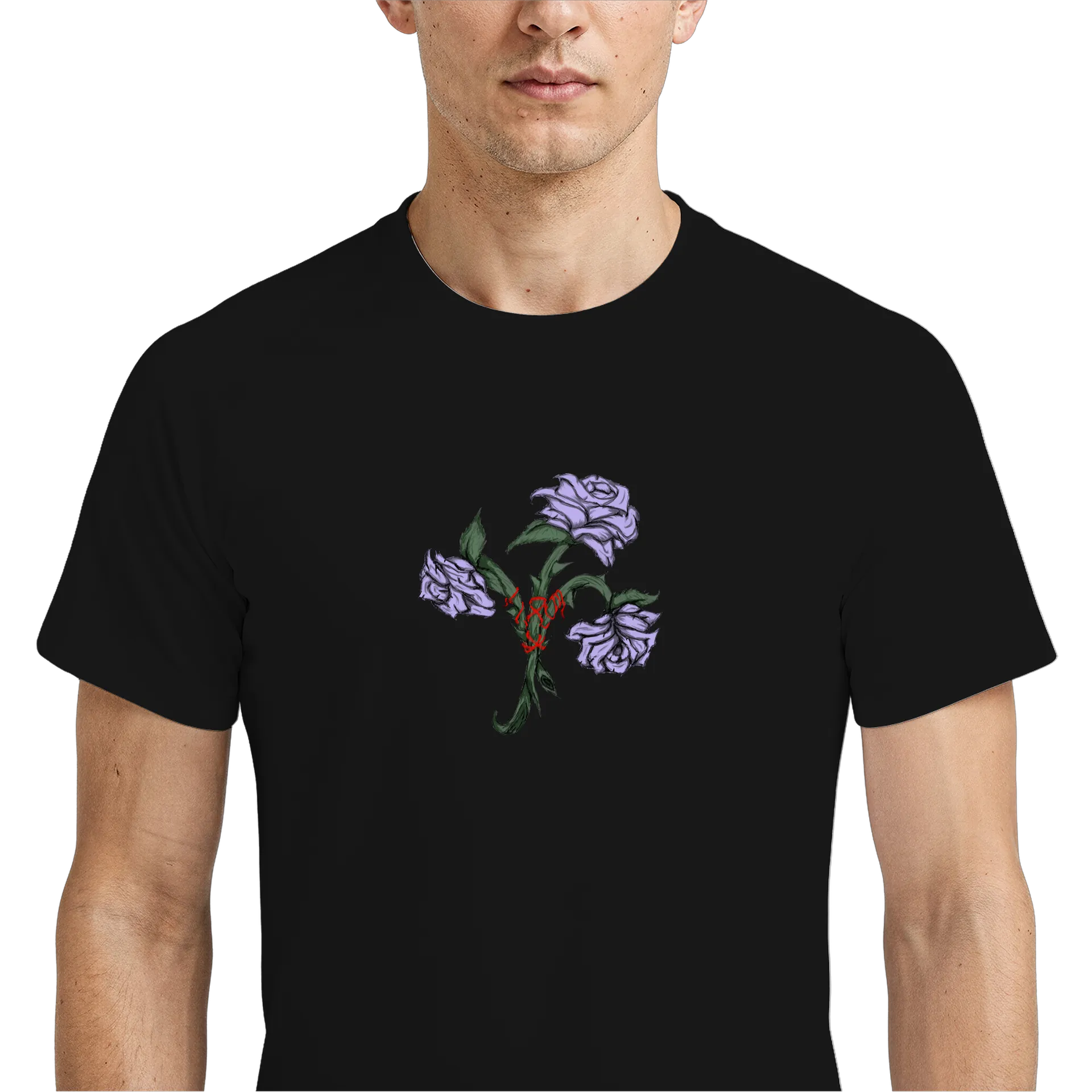 Camiseta DryFit Purple Roses Ketrita - Imagem 4