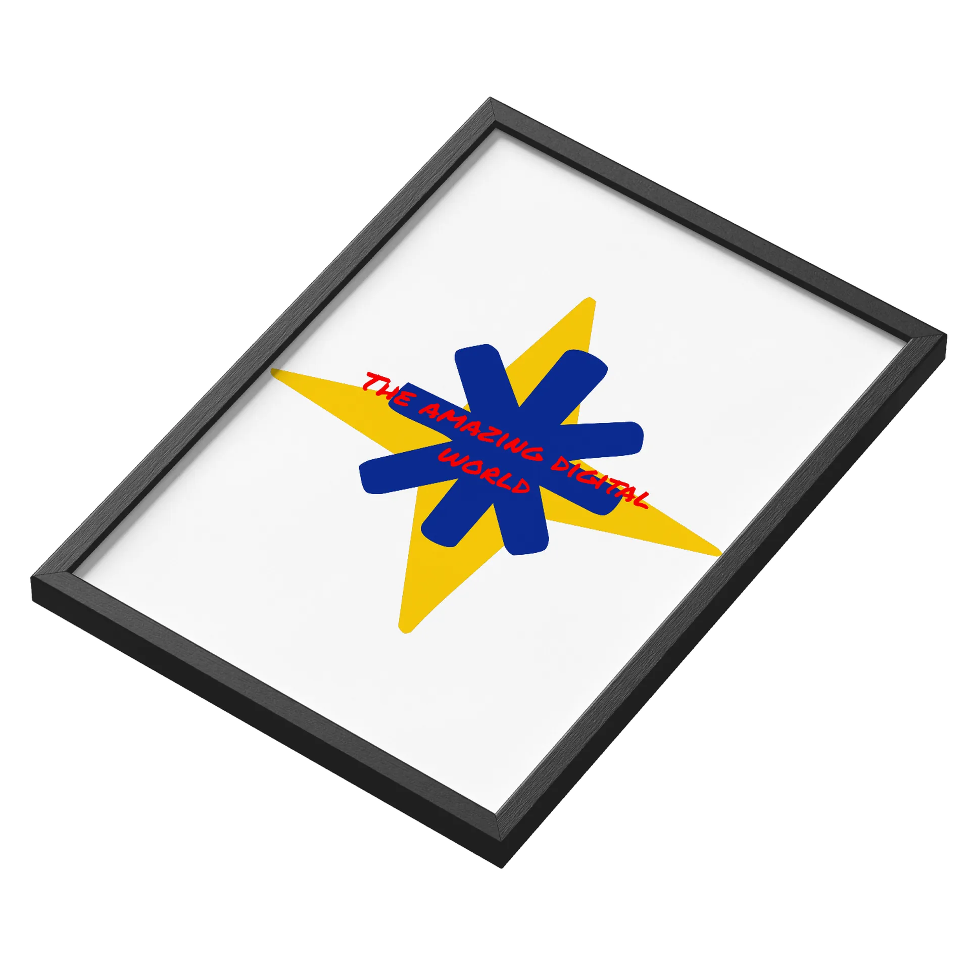 Quadro A3 personalizado com a logo de digital world de Candle unier star [0fc] — imagem 3 de 3