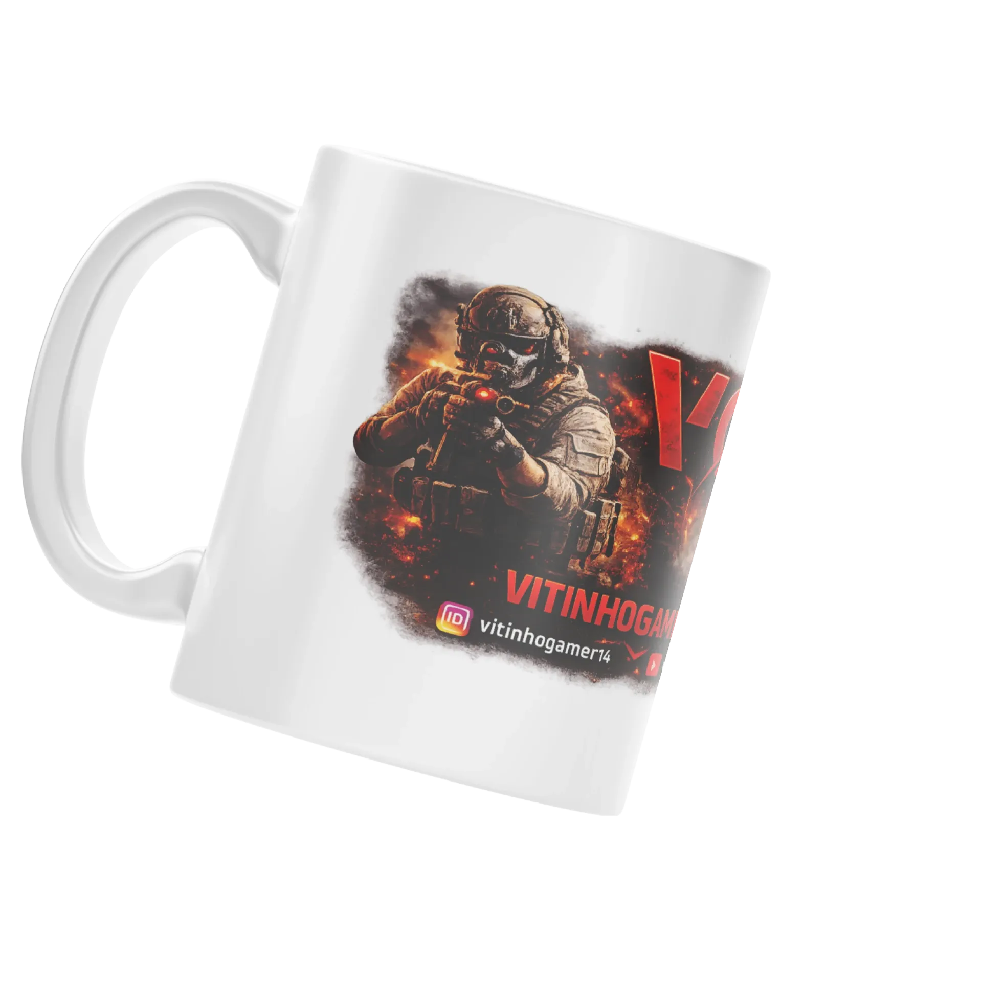 Caneca personalizada de Vitinhogamer14