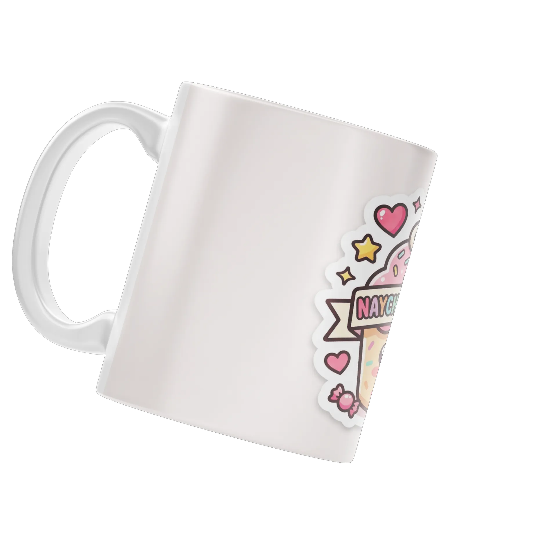 Caneca Cupcake Kawaii Tipográfica NayChronsTremers 325ml - Imagem 3