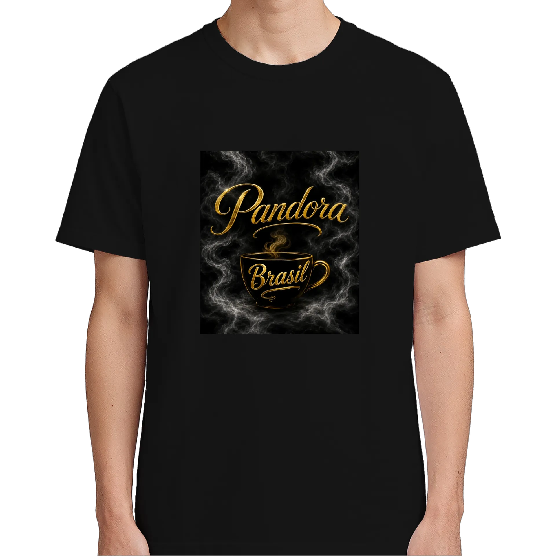 Camiseta Gentil Brasile Ouro 100% Algodão - Imagem 5