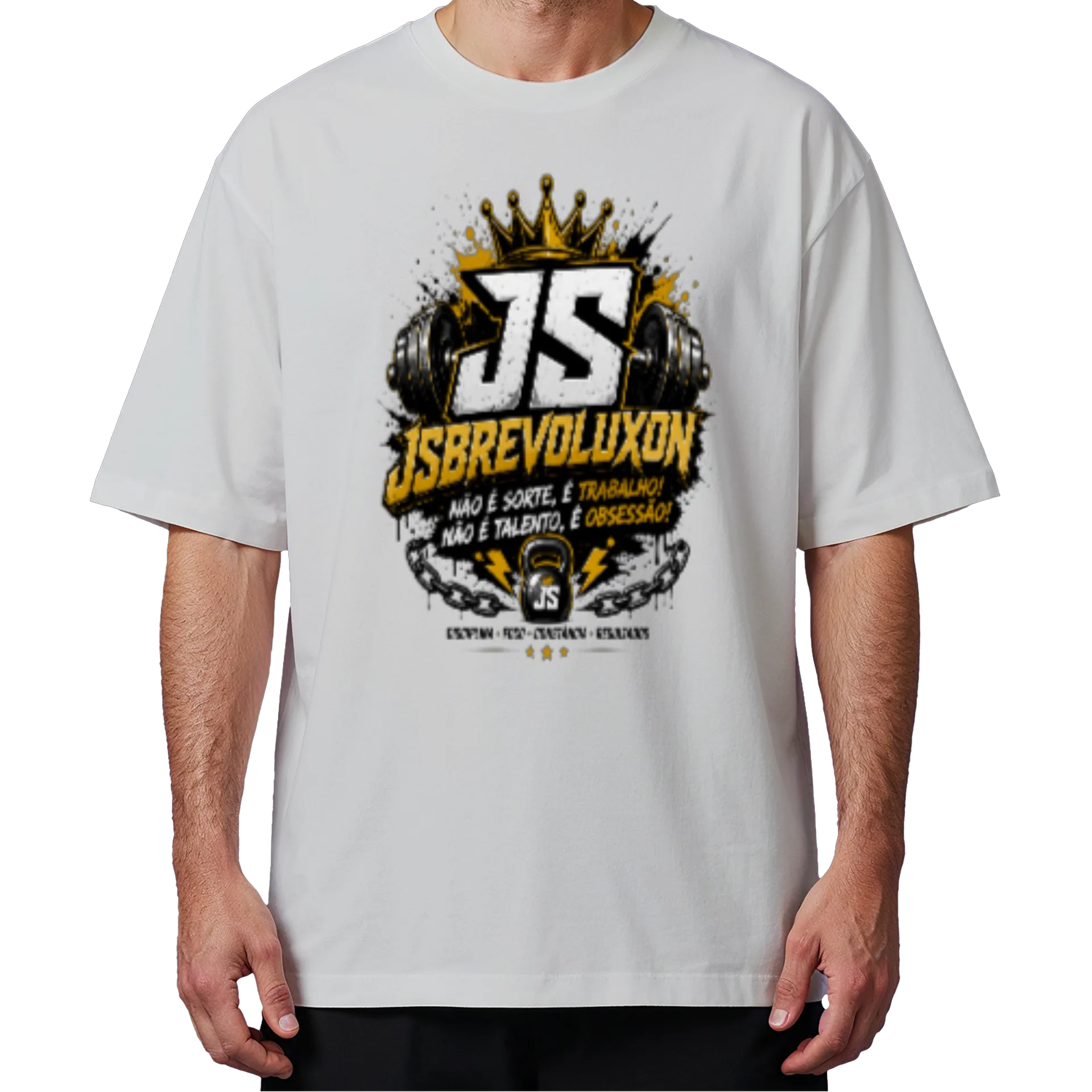 Camiseta Oversized jsbrevoluxon  - Imagem 4