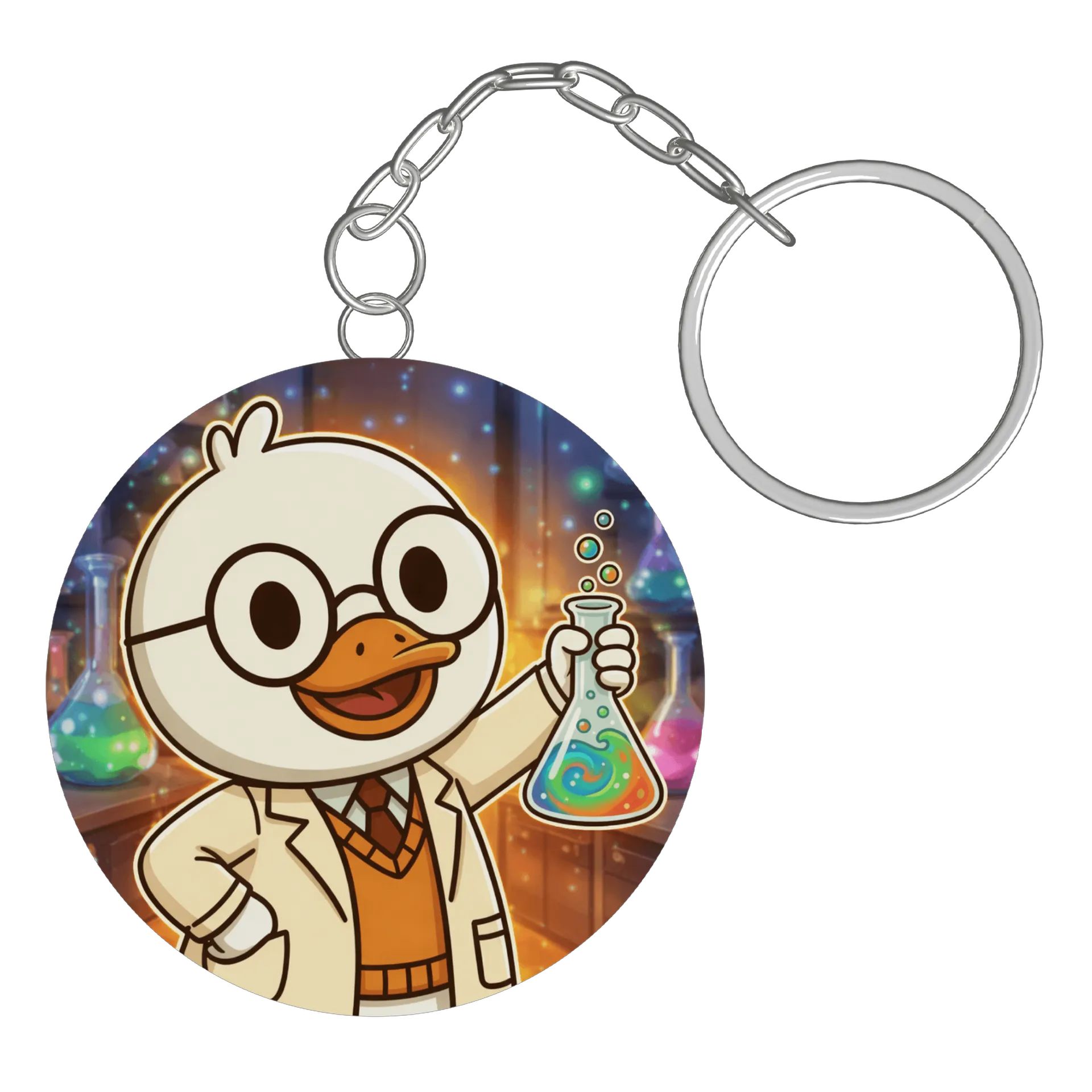 Chaveiro laboratório do pato - Imagem 3