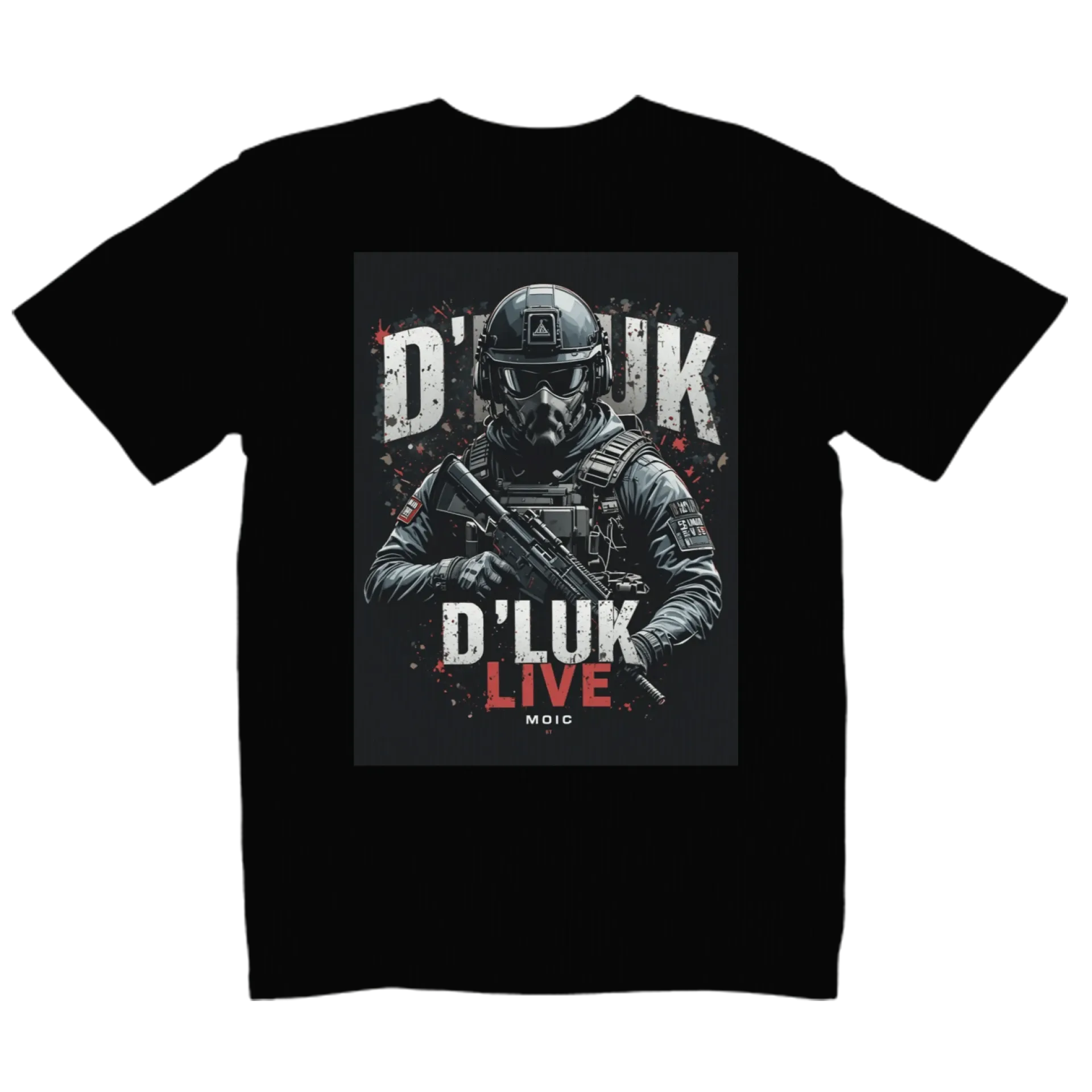 Camiseta D’Luk Live de DLuk Live