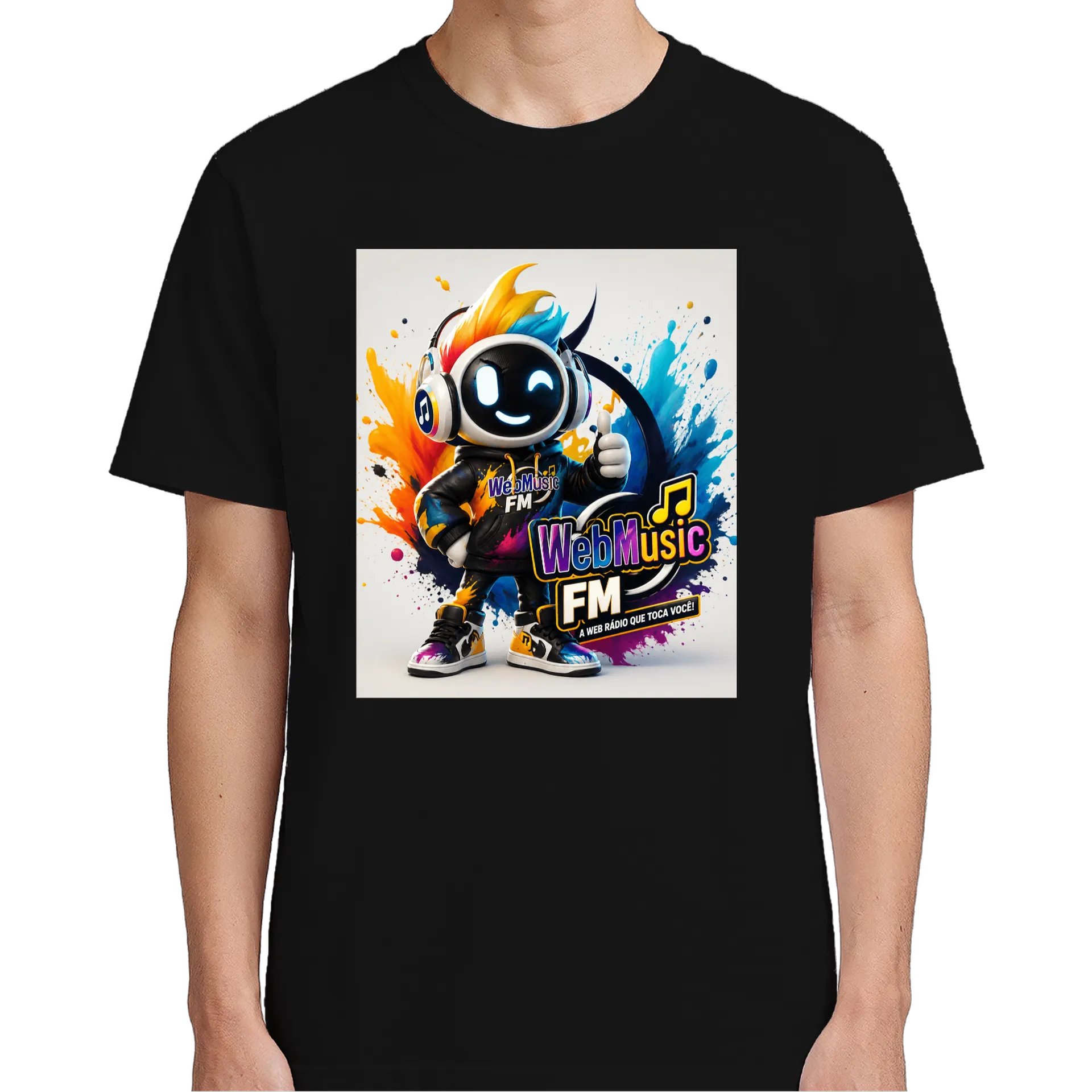 Camiseta personalizada Webmusic - Imagem 5