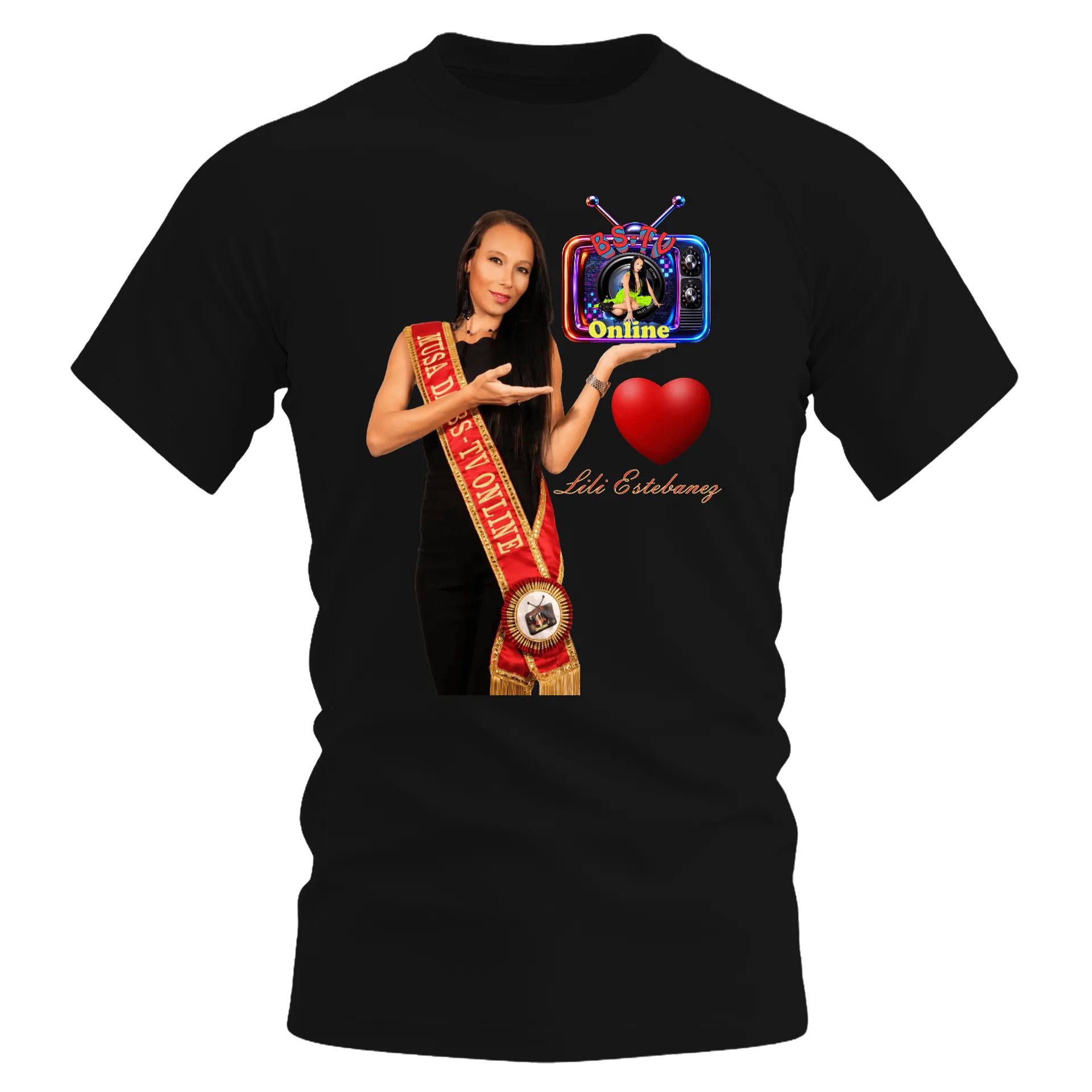 Camisa Love Musa Lili Estebanez - Imagem 1