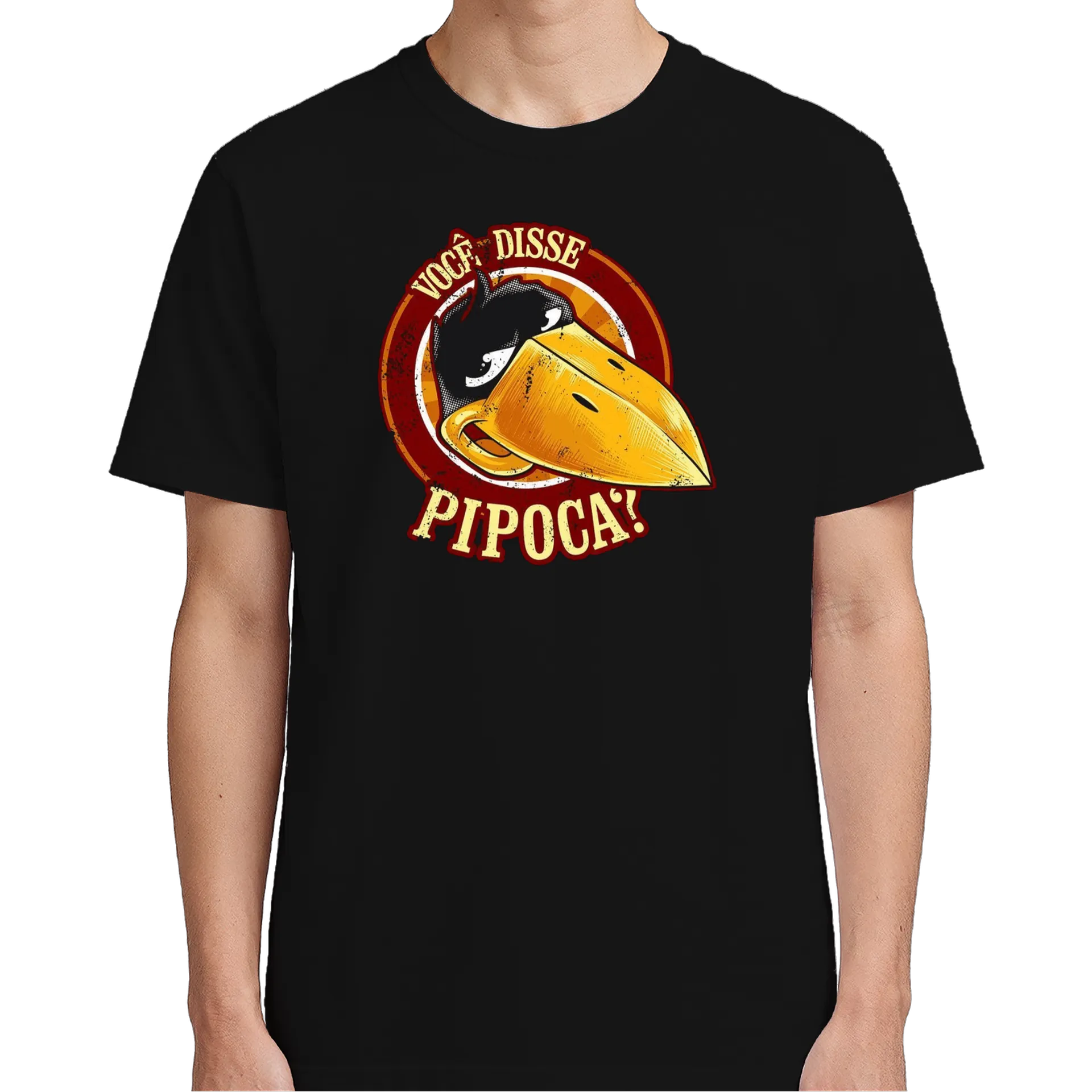 Camiseta Personalizada Você Disse Pipoca 100% Algodão - Imagem 5