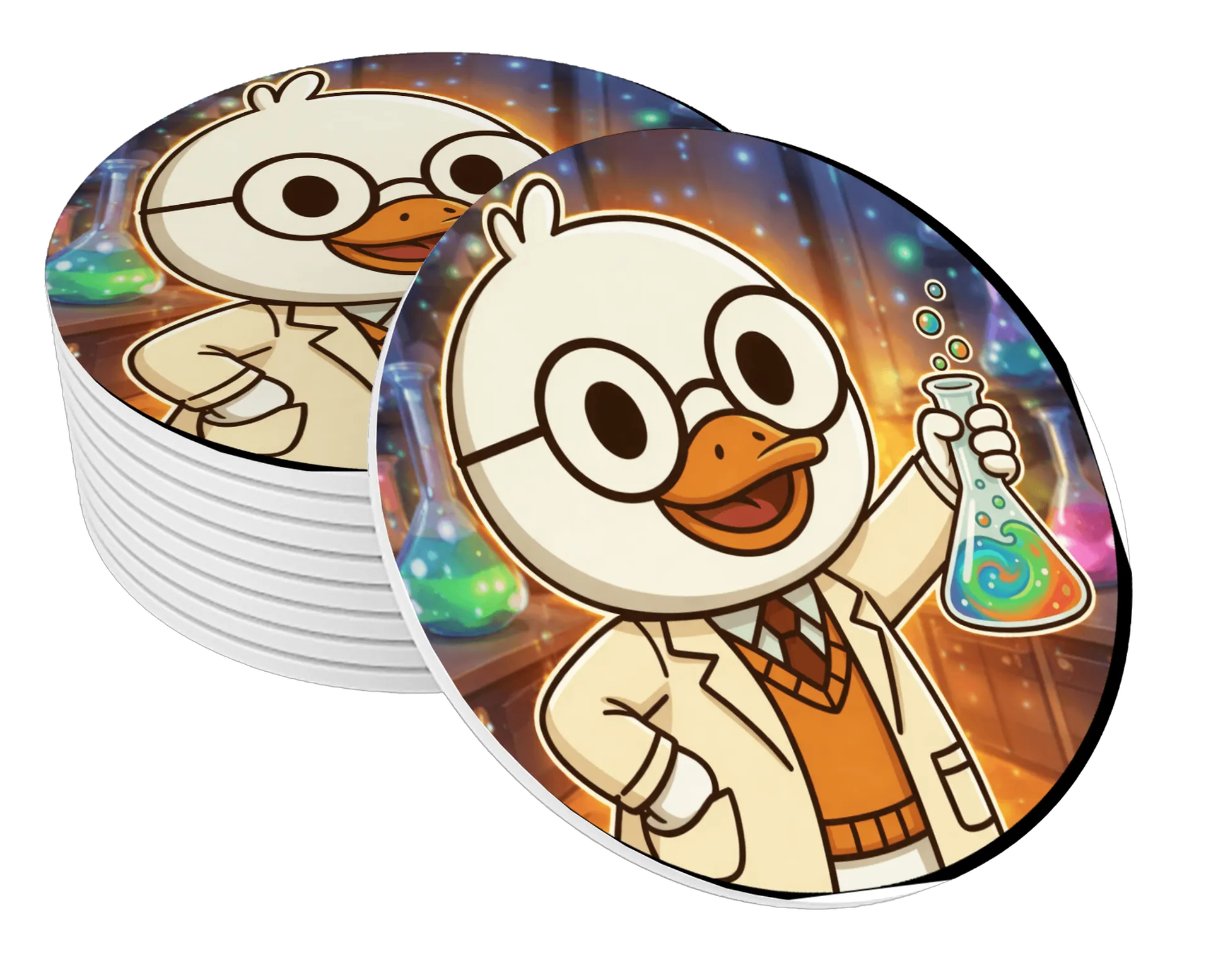 Porta-copos laboratório do pato - Imagem 1