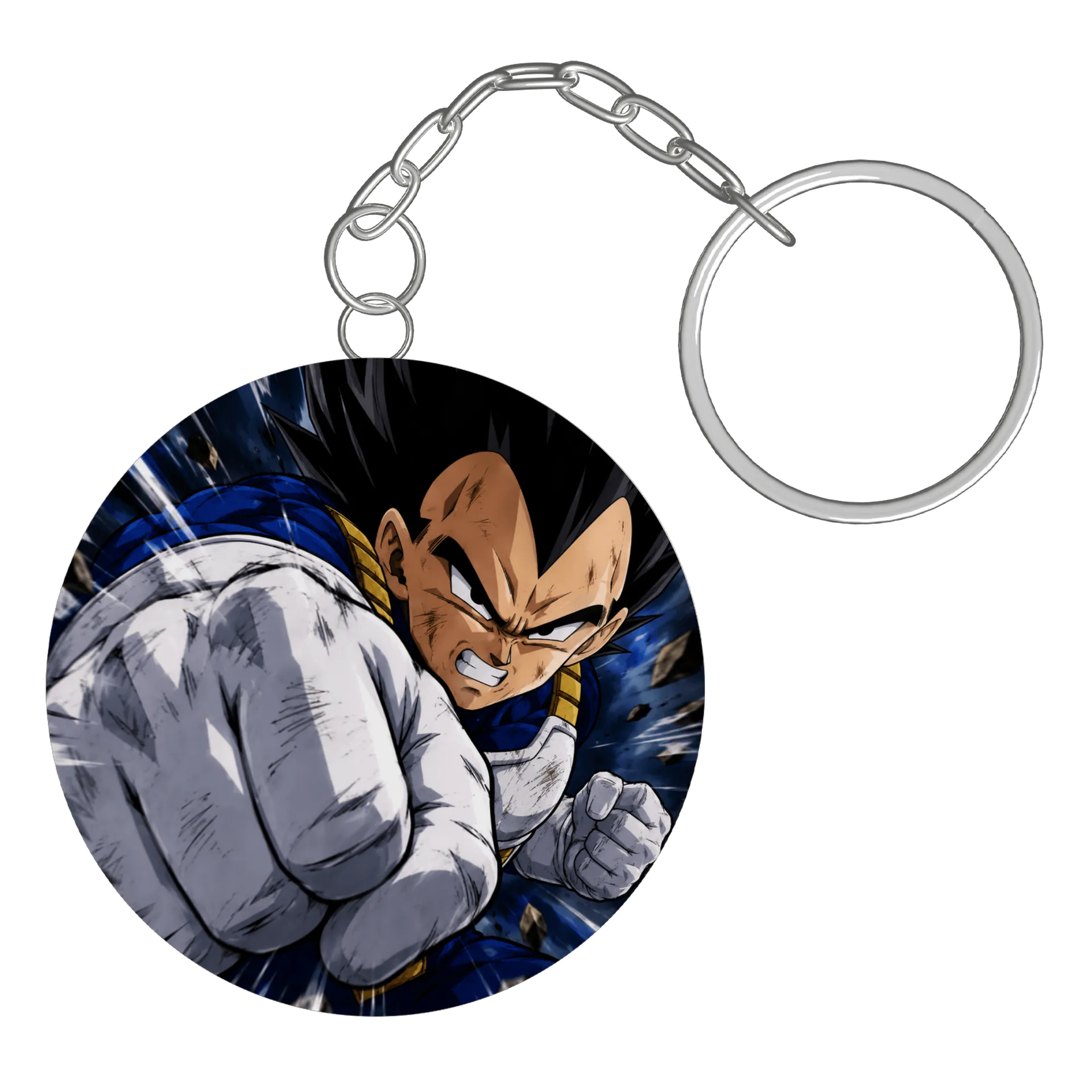 Chaveiro personalizado Vegeta de Mohawk Co. — imagem 2 de 3