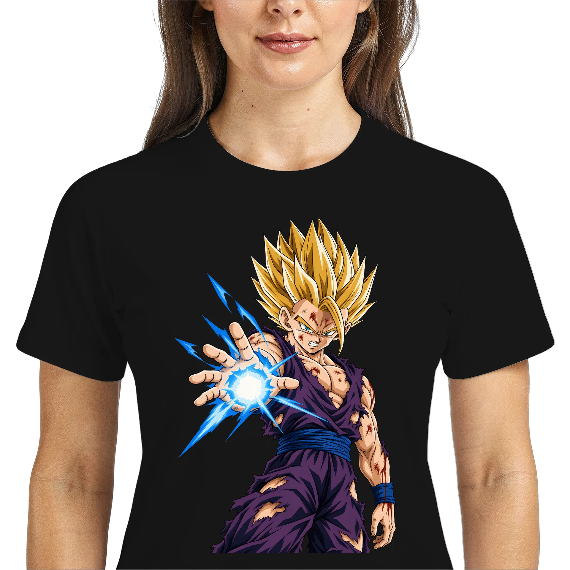 Camiseta DryFit Gohan SSJ2 - Imagem 4