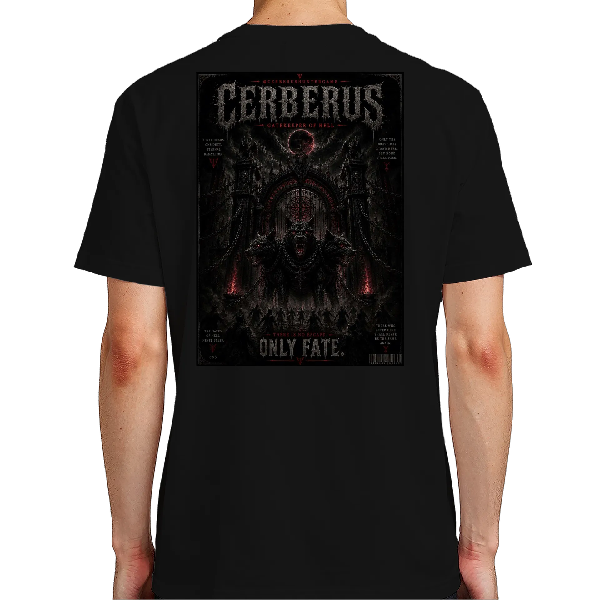 CERBERUS Tee | HELLCHAIN - Imagem 7
