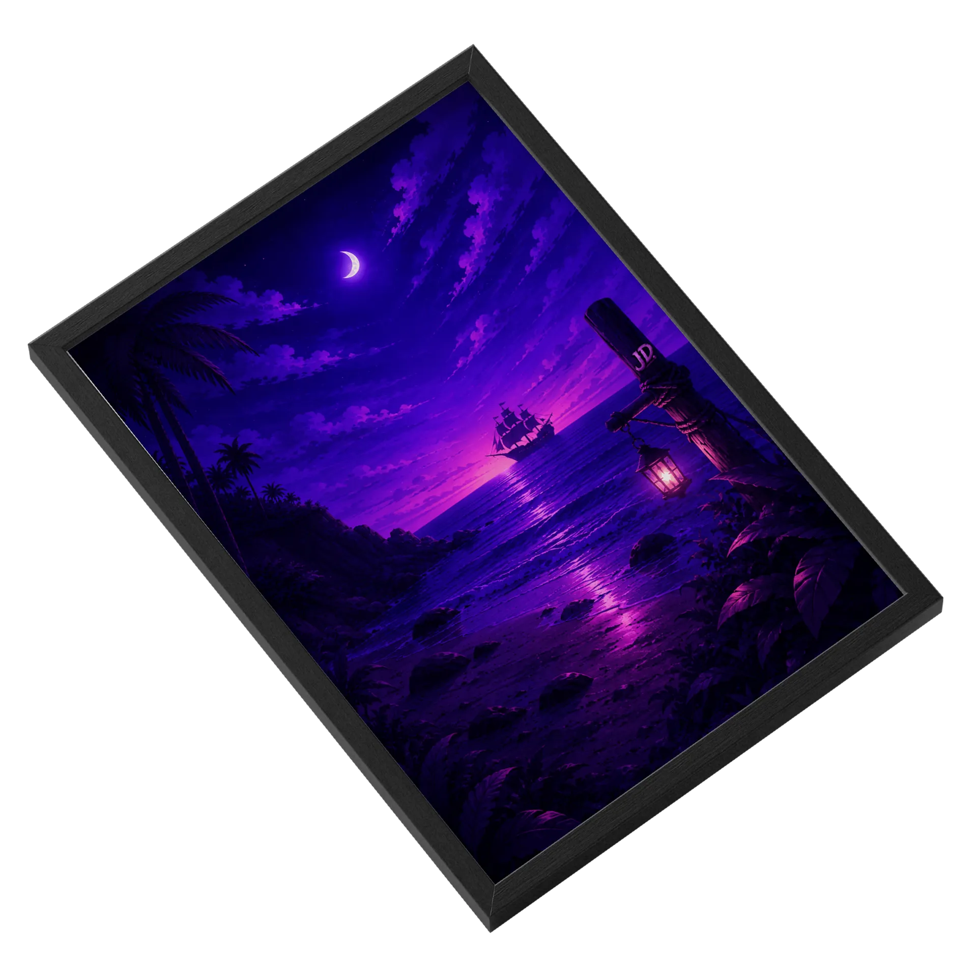 Quadro A3 personalizado Com Vidro - Imagem 2