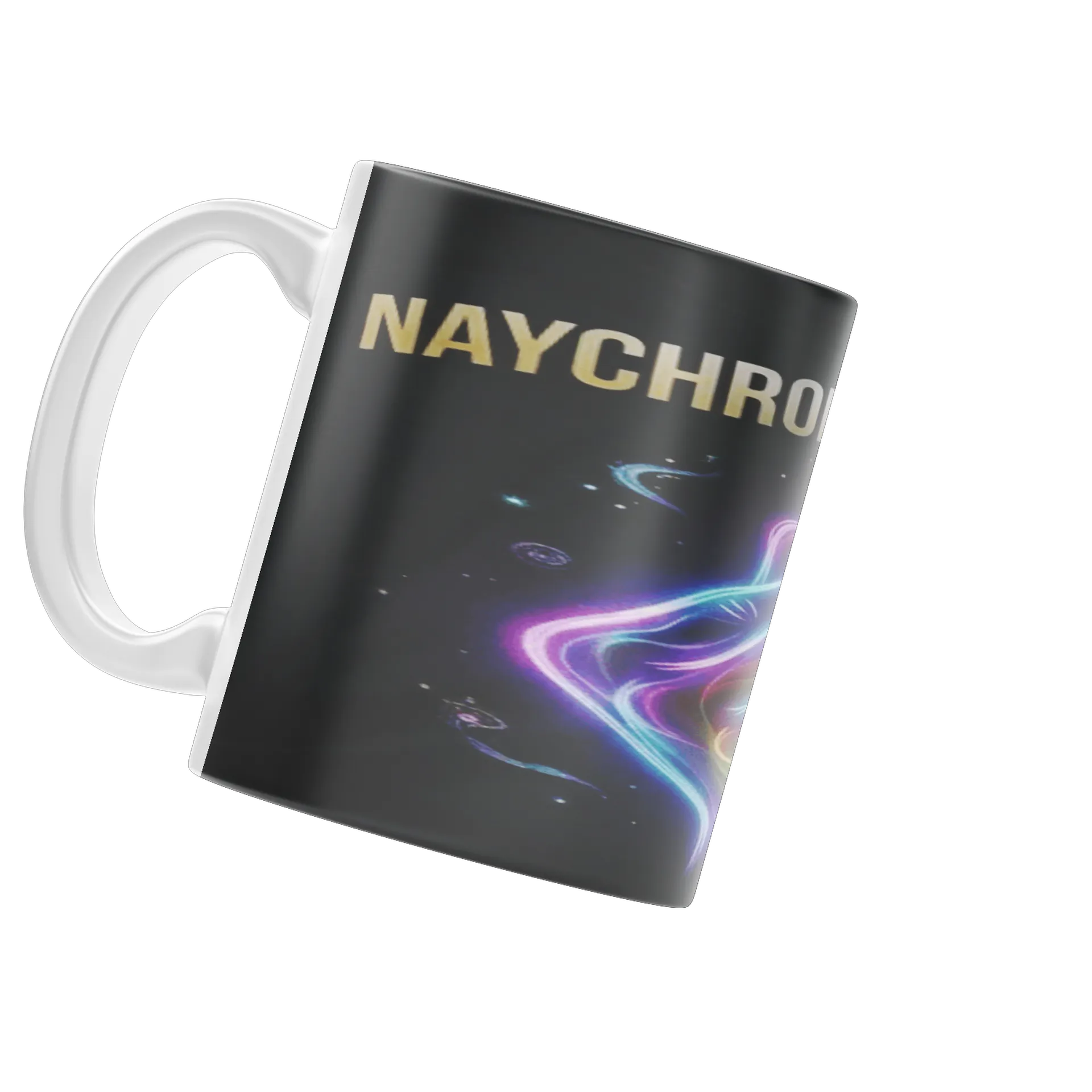 Caneca Tipográfica Naychronstreamers Coração Neon 325ml - Imagem 3