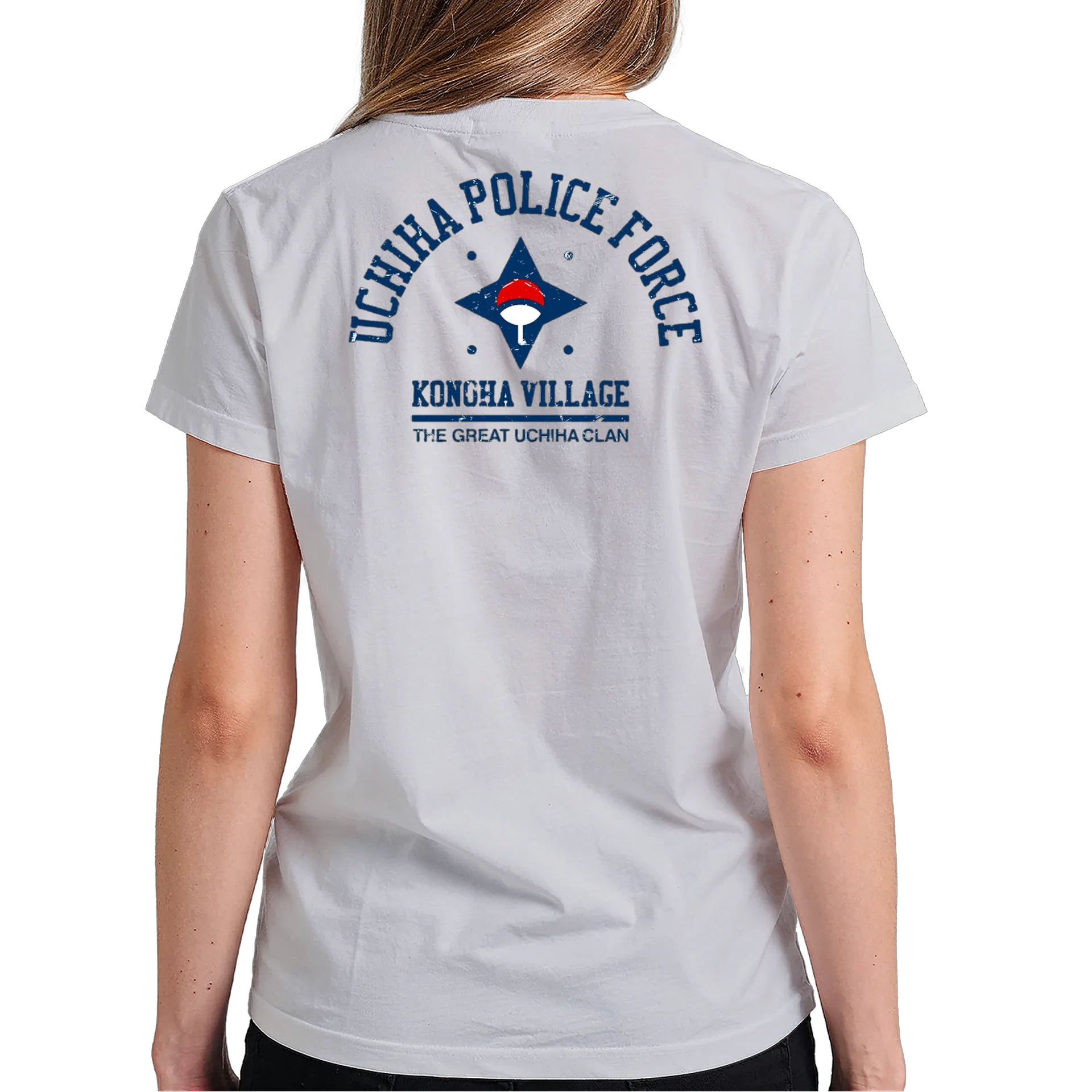 Camiseta Uchiha Police Force 100% Algodão - Imagem 6