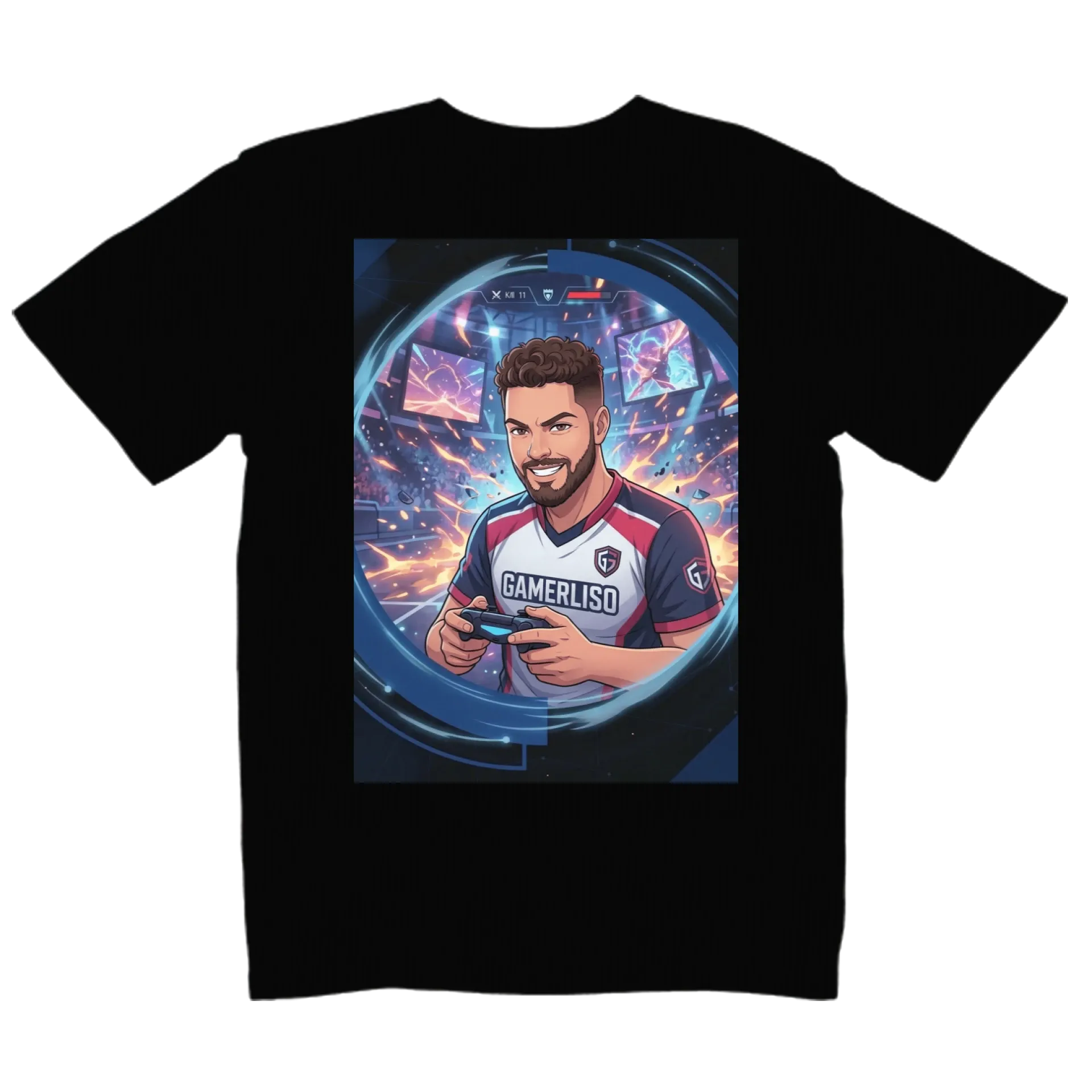 Camiseta personalizada de Gamerliso