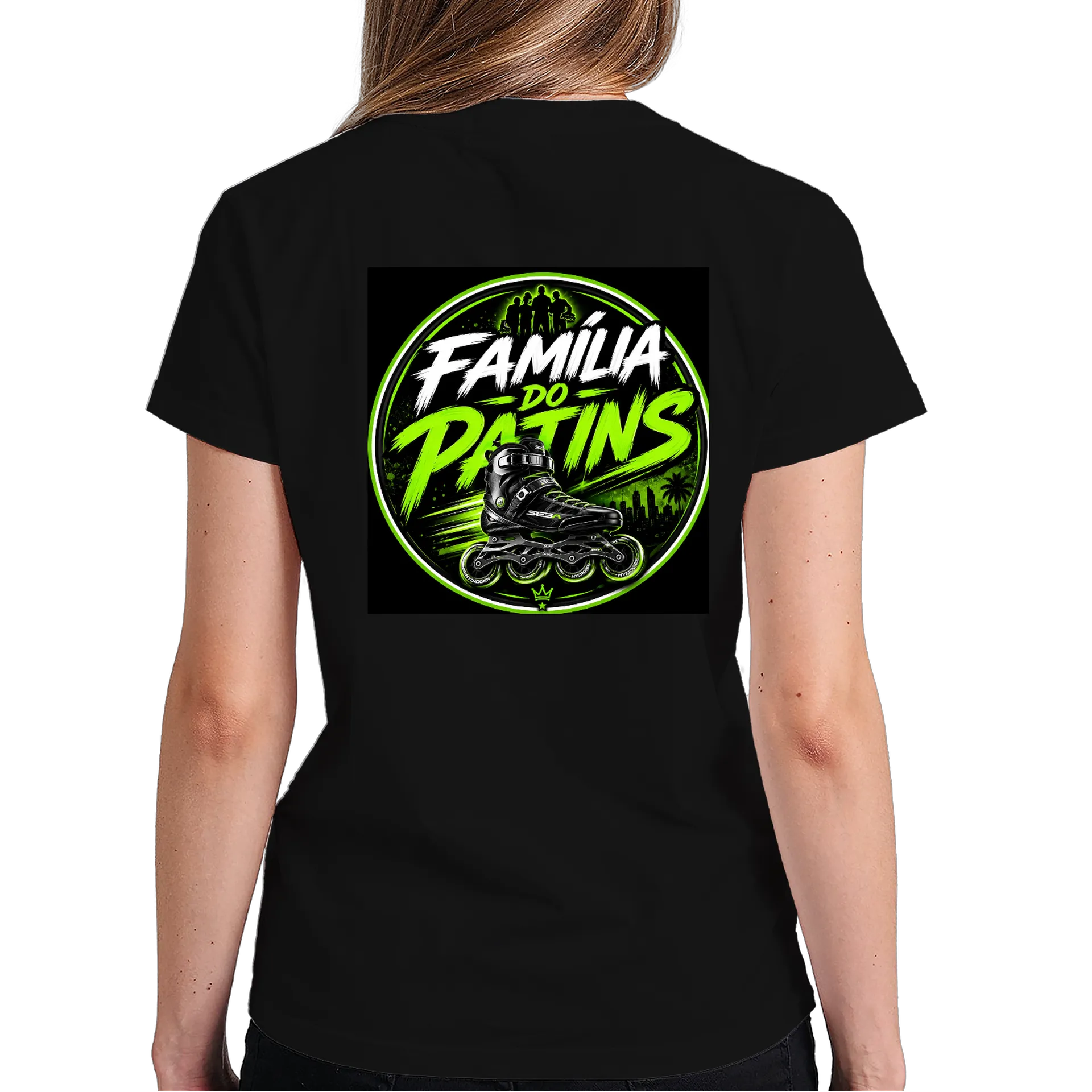 Camisa Familia do patins - Imagem 6