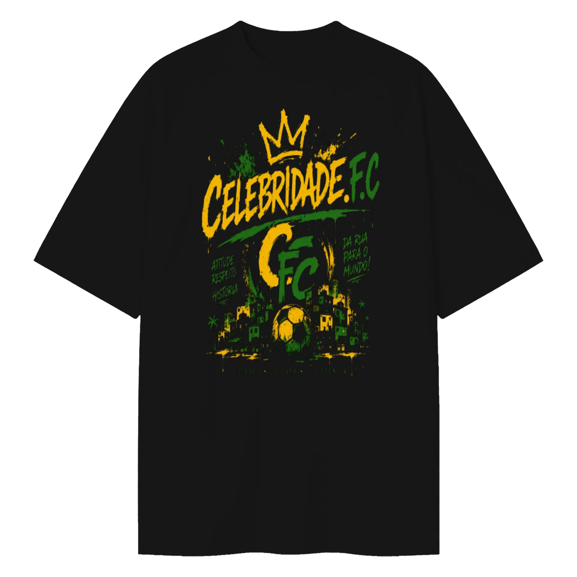 Camiseta Oversized CELEBRIDADE de celebridade.f.c_