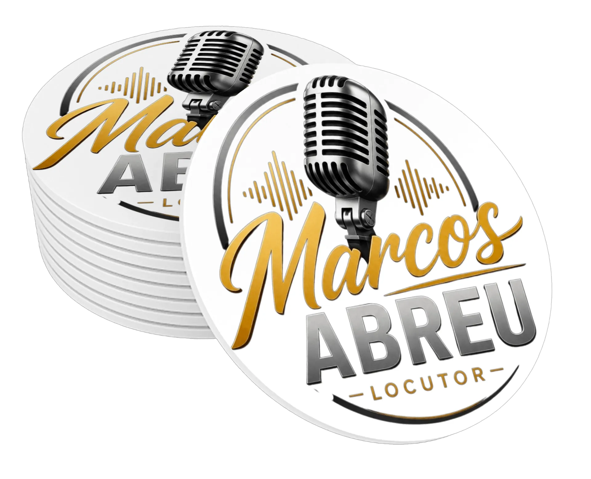 Porta-copos personalizado de Marcos Abreu  — imagem 1 de 3