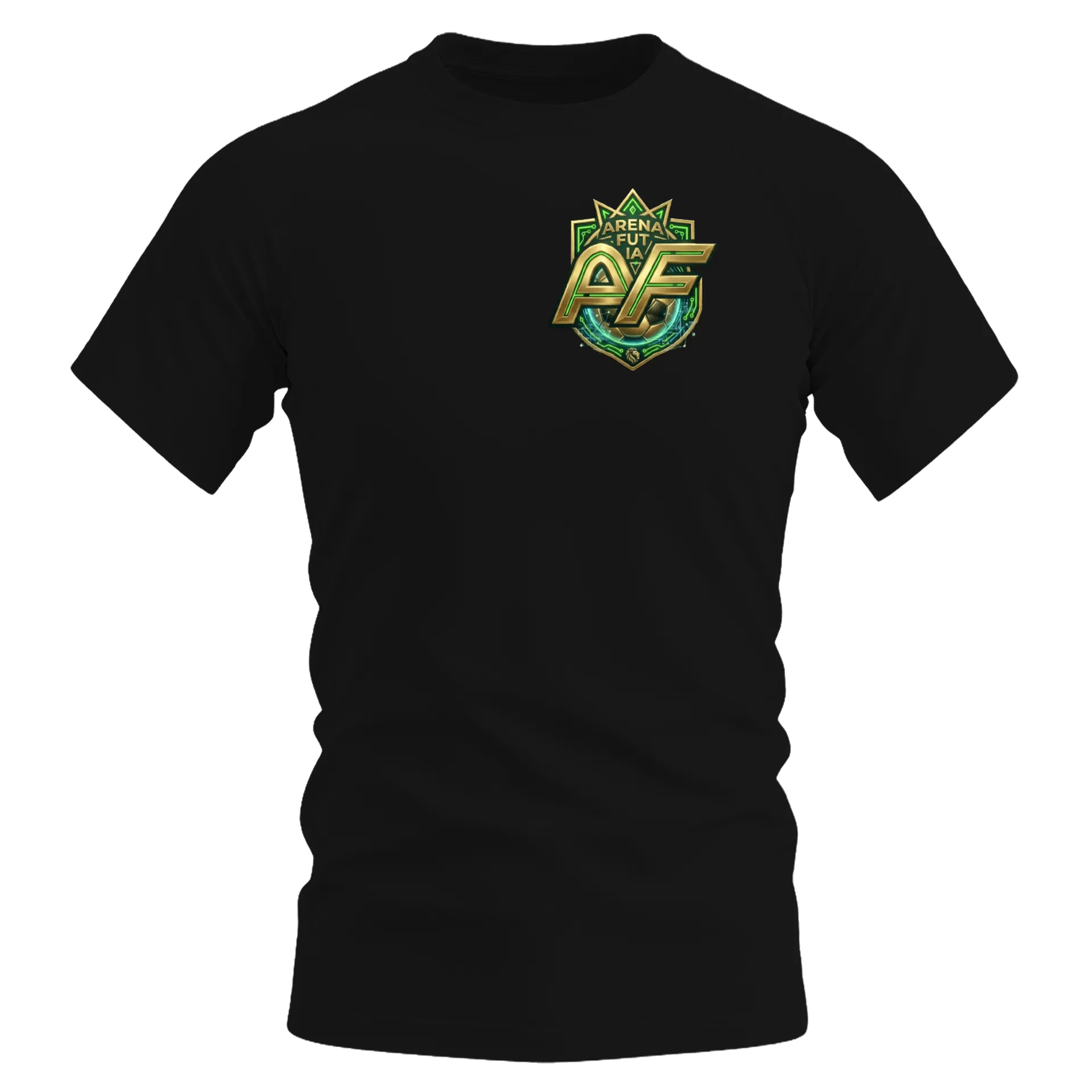 Camiseta Dry Fit Logotipo Arena Fut IA 100% Polyester - Imagem 1