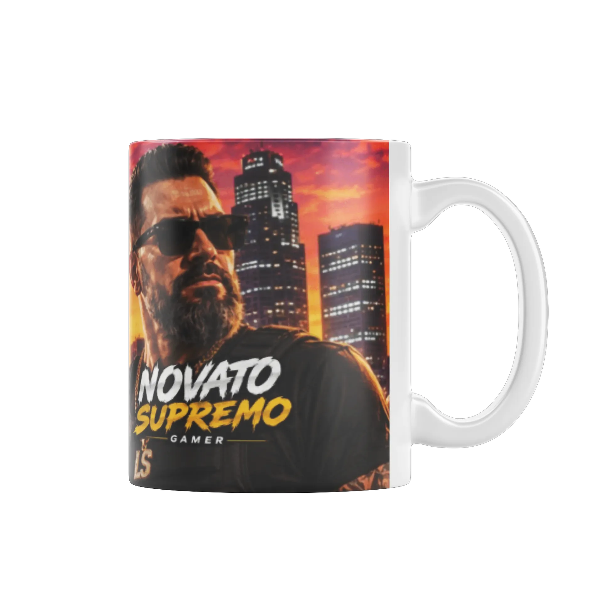 Caneca Personaliza Novato Supremo de Novato Supremo 