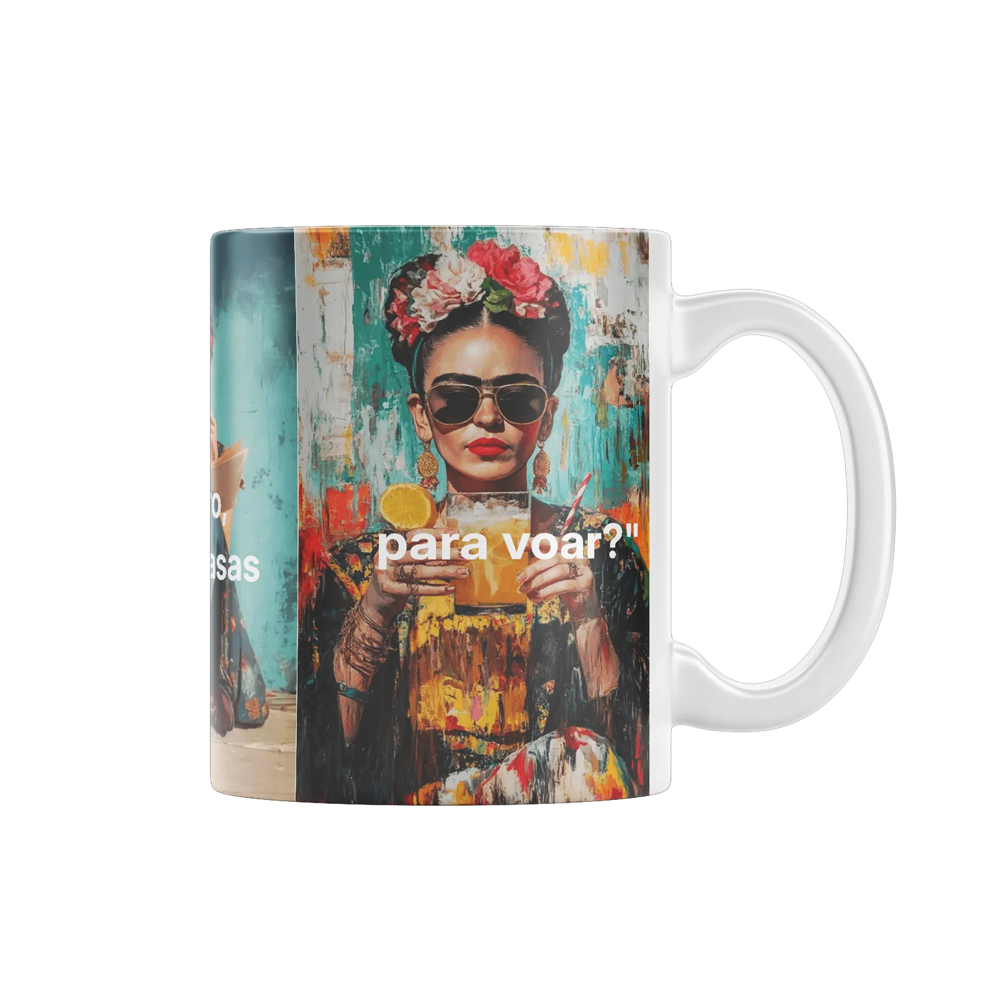 Caneca personalizada Frida Kahlo - Imagem 1