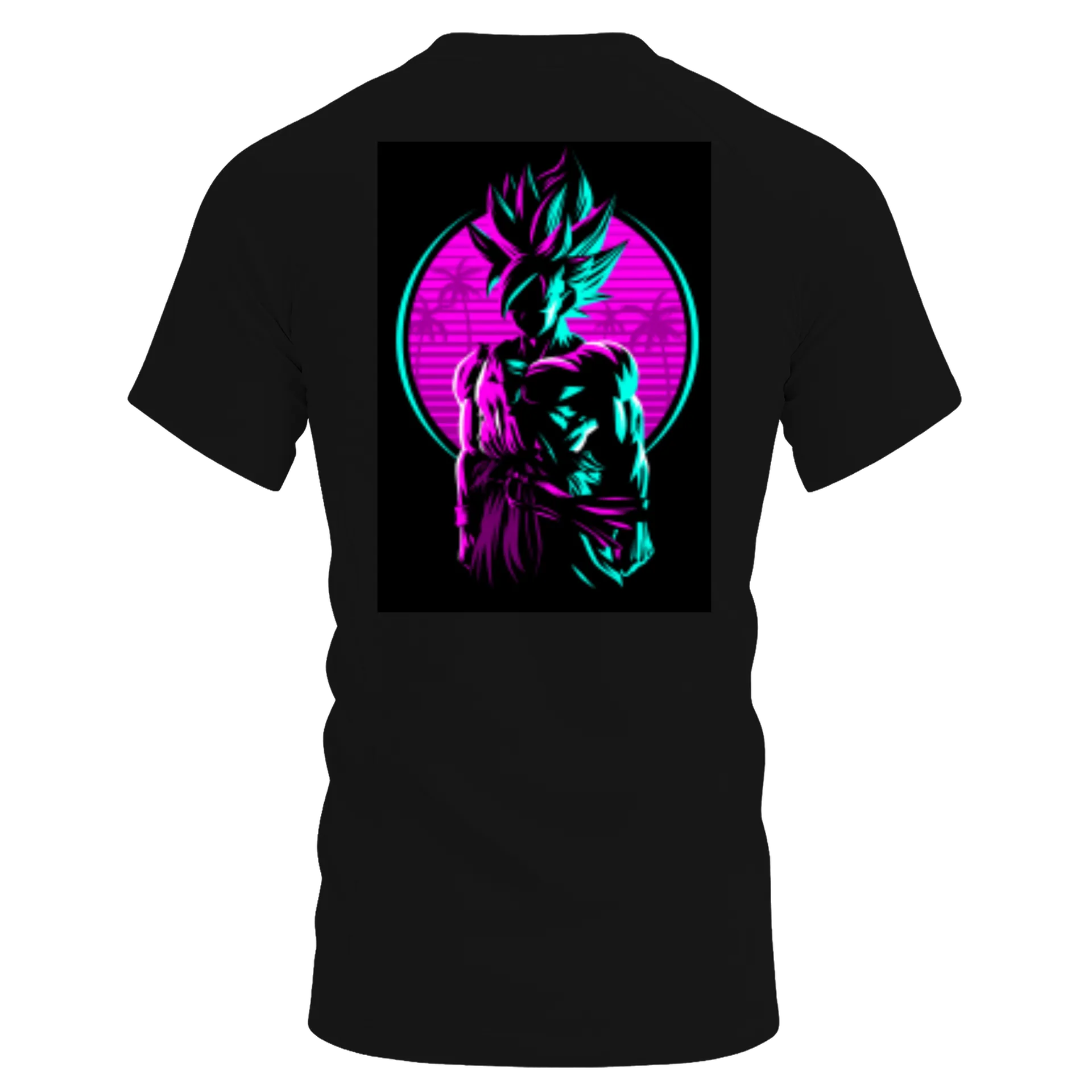 Camiseta Dry Fit Dragon Neon Retro 100% Polyester - Imagem 2