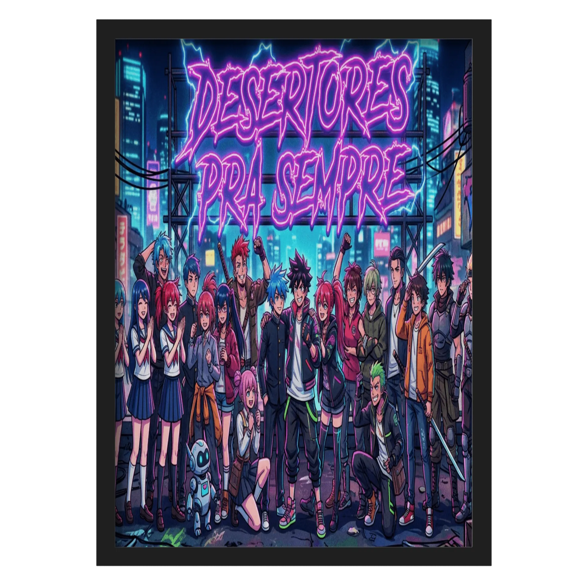 Quadro A3 personalizado de Edna