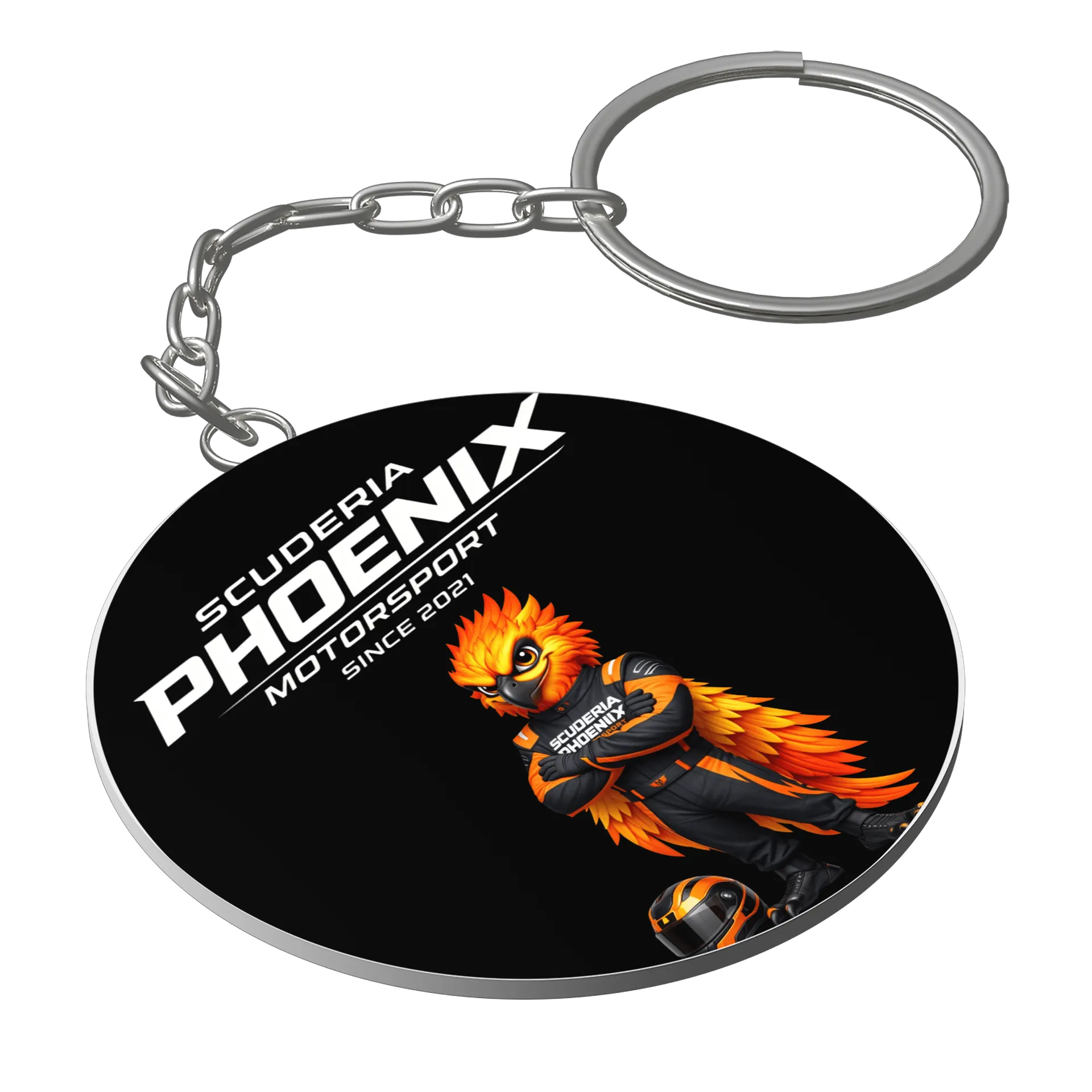 Chaveiro com o da SPM mascote Ashes - Imagem 1