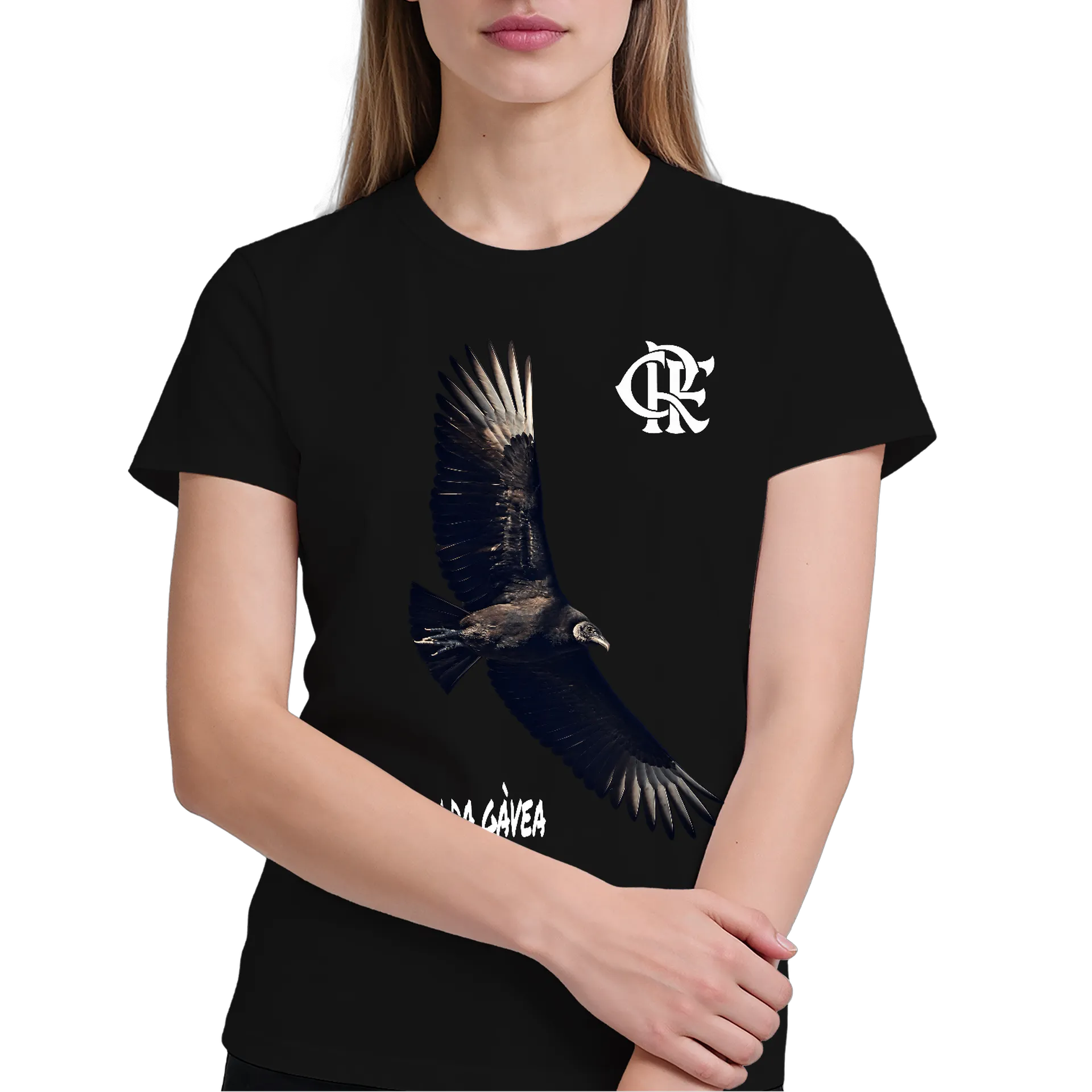 Camiseta URUBU DA GÁVEA 2 Realista 100% Algodão - Imagem 3