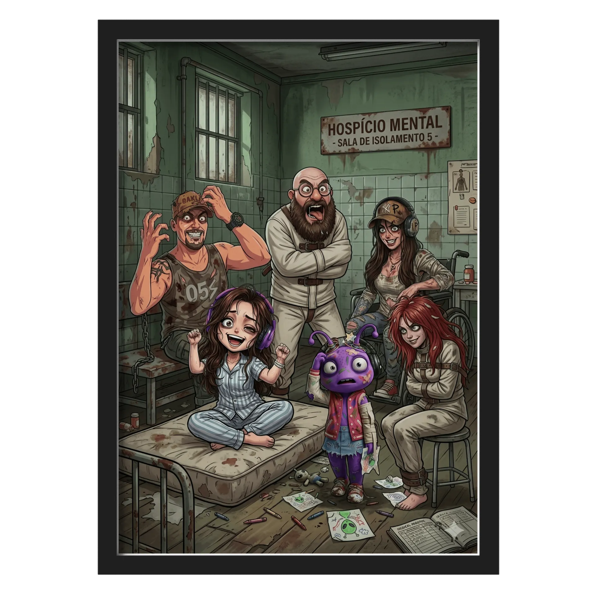 Quadro A3 personalizado - Imagem 1