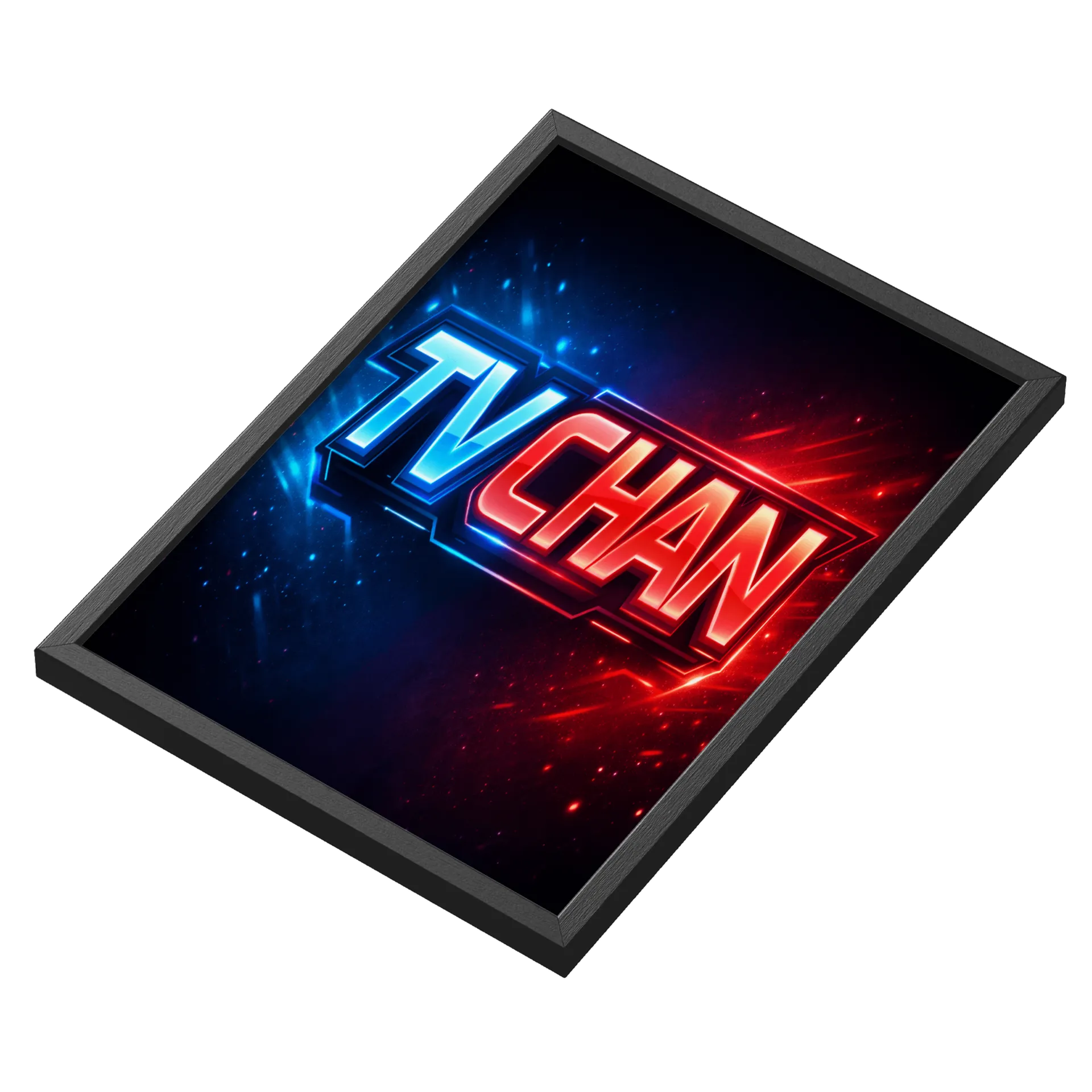 Quadro Estampa TV Chan MDF e Vidro A3 - Imagem 3