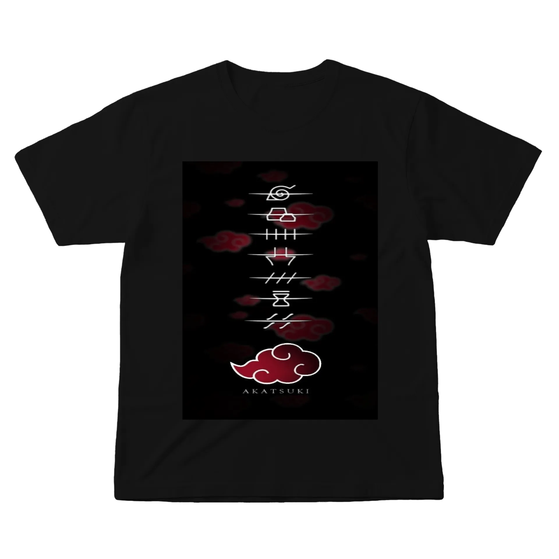 Camiseta personalizada Akatsuki - Imagem 1
