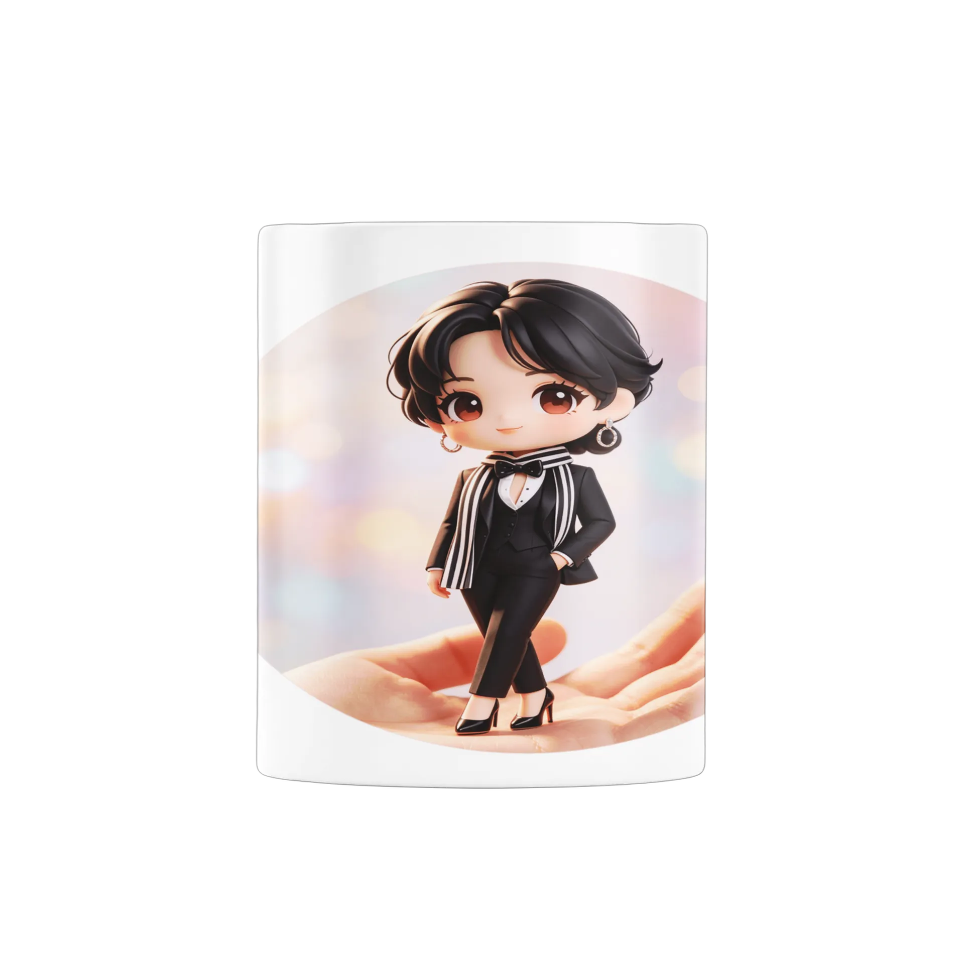 Caneca Aceno Elegante Estampa Ilustrativa 325ml - Imagem 3