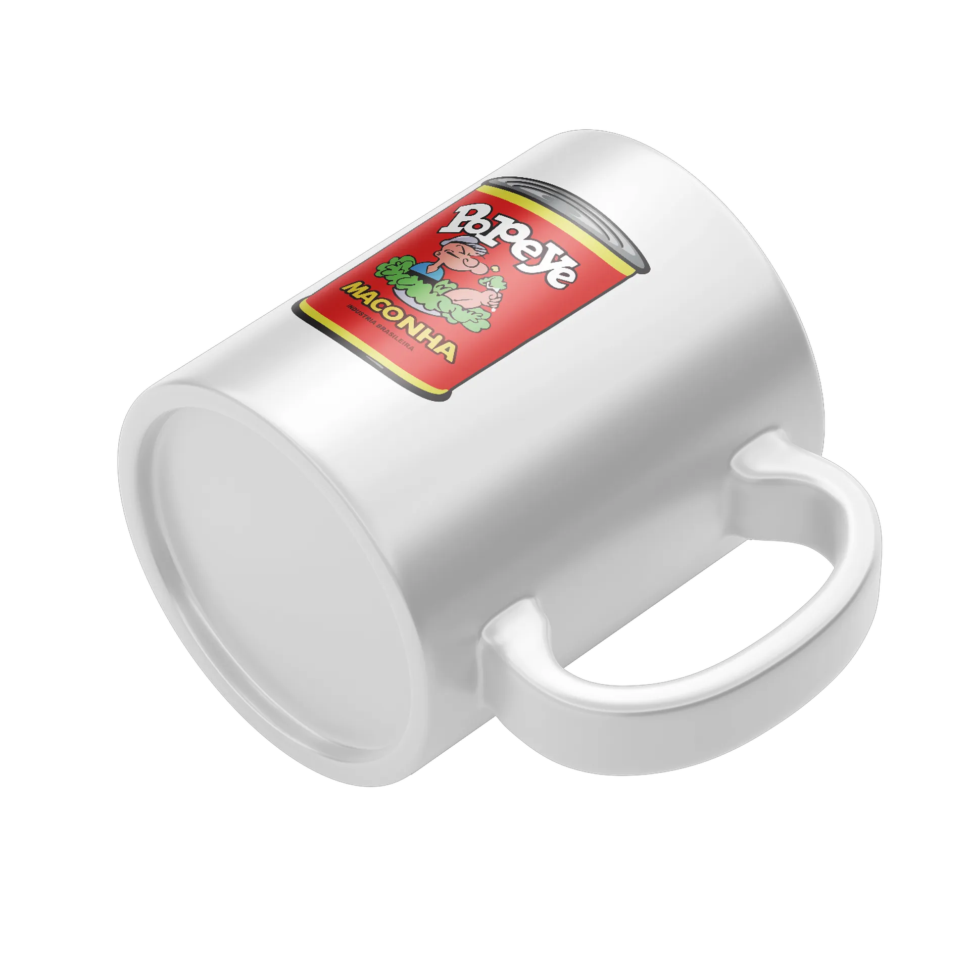 Caneca Porcelana Popeye 325ml - Imagem 4