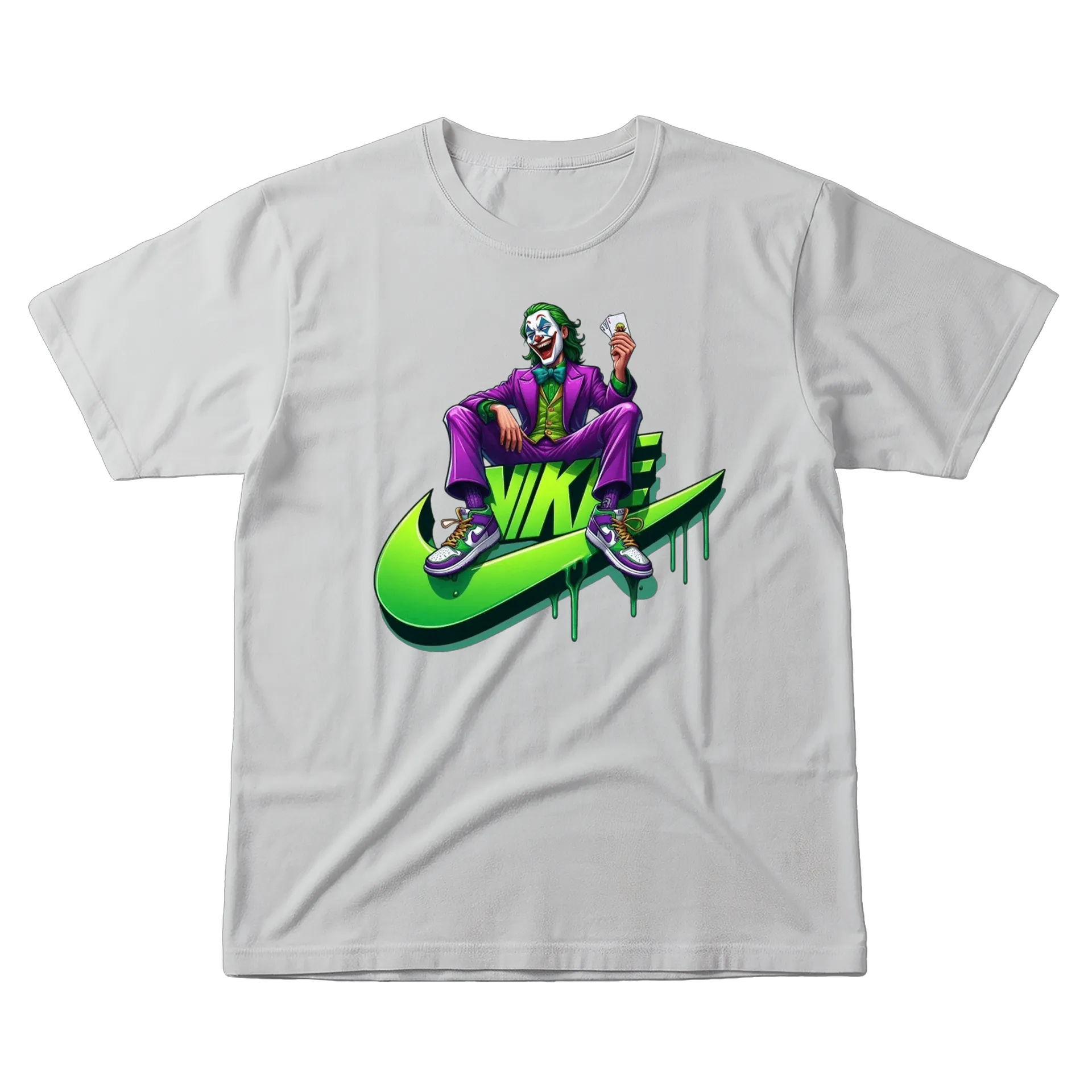 Camiseta Joker Estampa Grafite 100% Algodão - Imagem 1